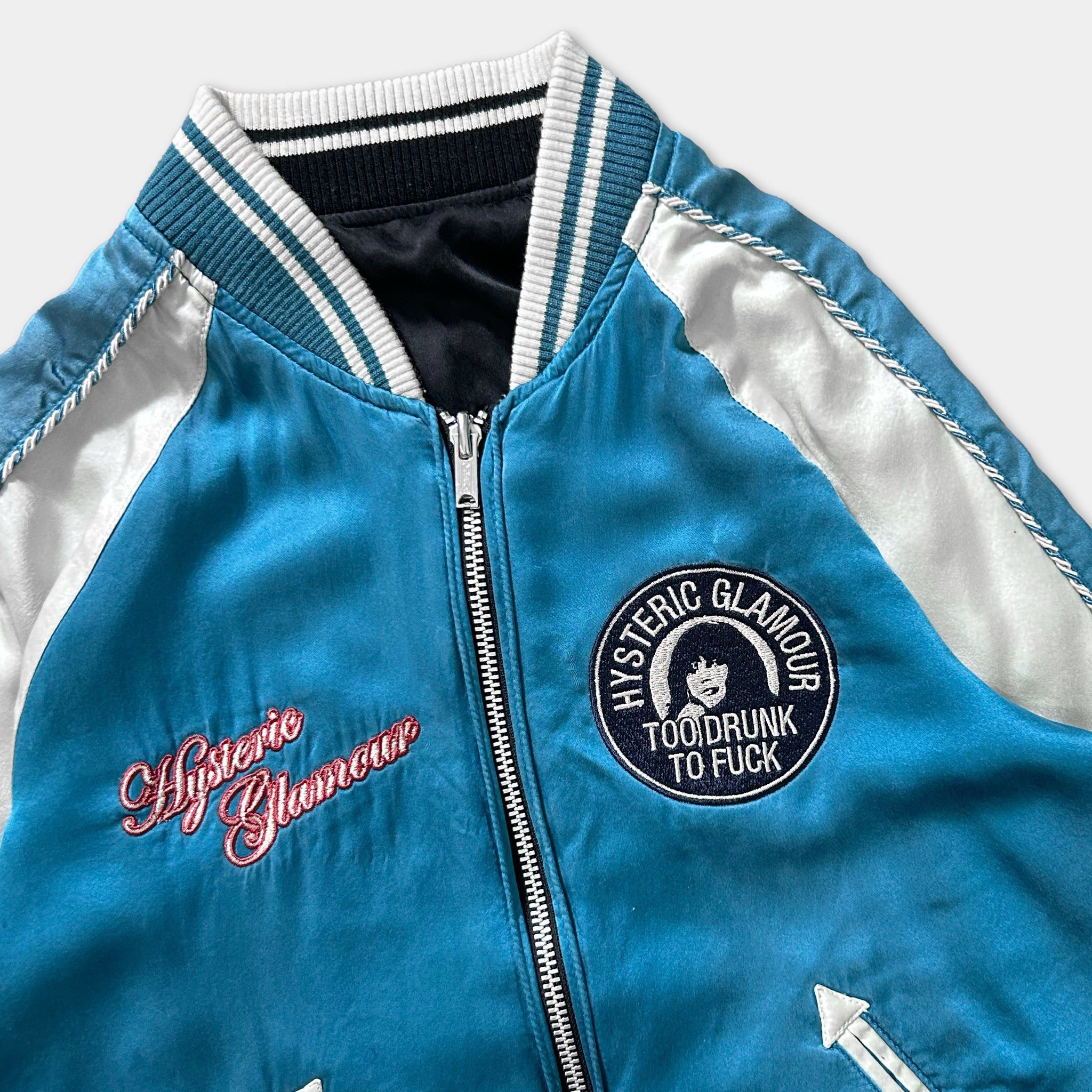 Hysteric Glamour Hysteric Glamour Reversible Bomber Jacket Size US XS / EU 42 / 0 - 2 Thumbnail