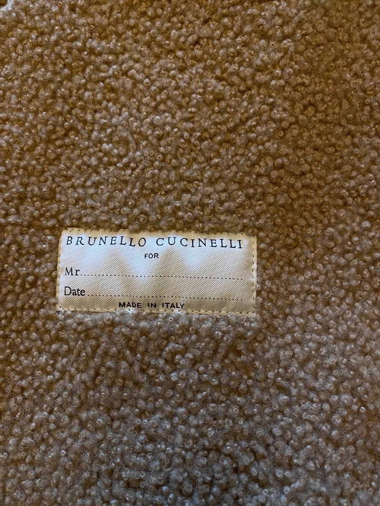 Brunello Cucinelli BC Heavy Goatskin Shearling Distressed Biker Jacket Size US M / EU 48-50 / 2 - 6 Thumbnail