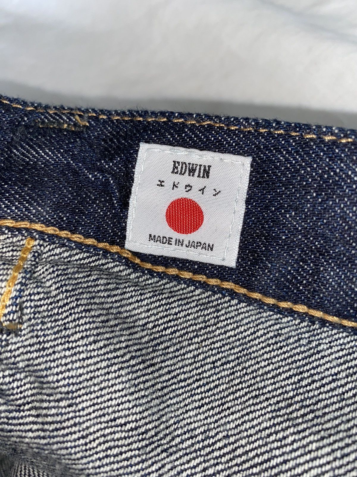 Edwin EDWIN Jeans LOOSE TAPERED 13OZ - PURE INDIGO KAIHARA 28x32 Size US 28 / EU 44 - 8 Thumbnail