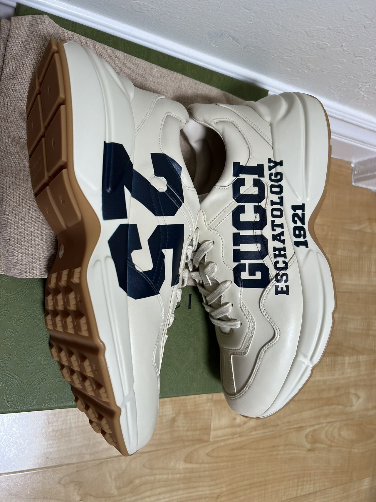 Gucci Gucci Rython 25 Size US 13 / EU 46 - 1 Thumbnail