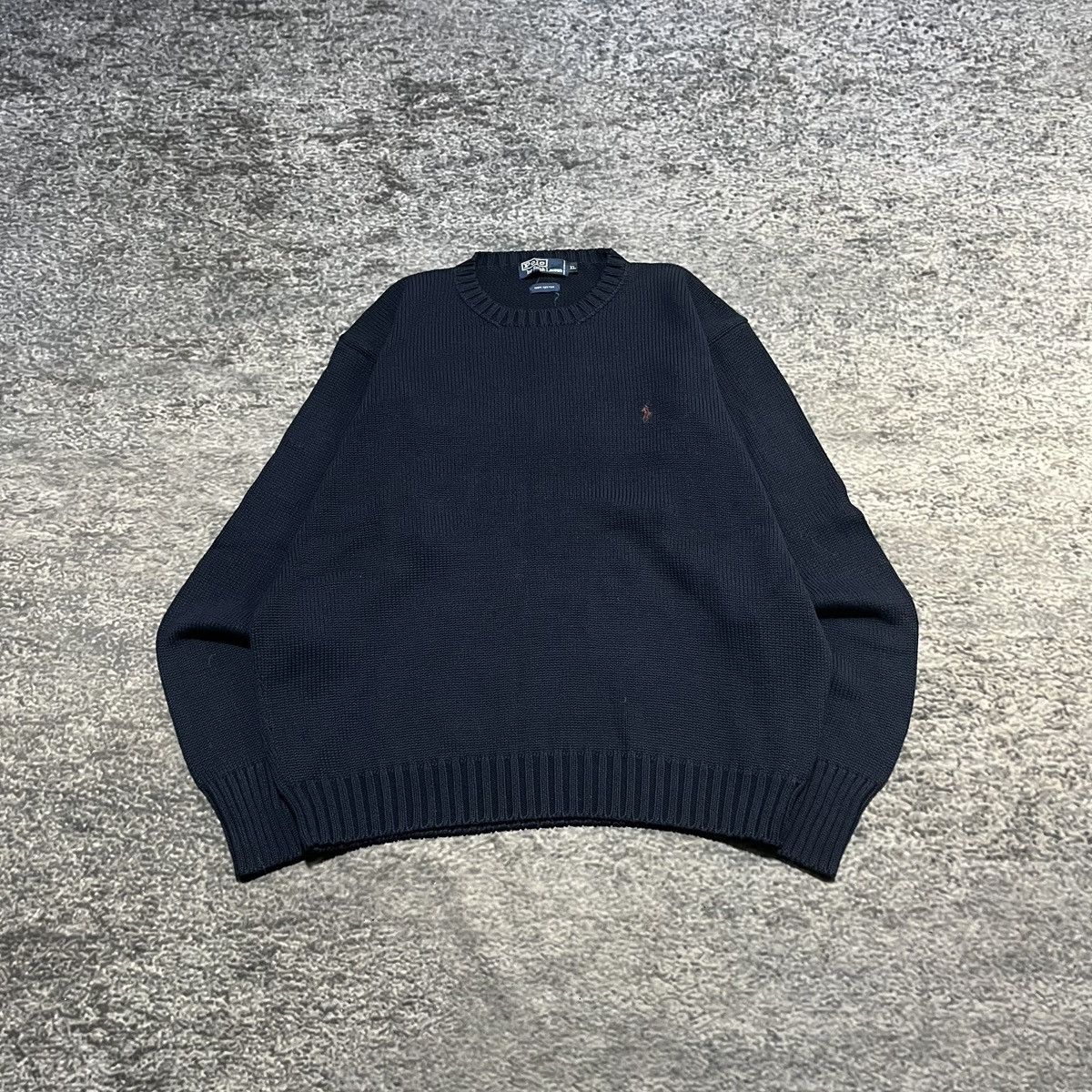 Polo Ralph Lauren VINTAGE POLO RALPH LAUREN SMALL PONY CREWNECK SWEATER XL Size US XL / EU 56 / 4 - 1 Thumbnail