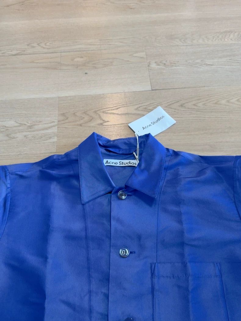 Acne Studios Acne Studios Blue-purple coat Size US S / EU 44-46 / 1 - 2 Thumbnail