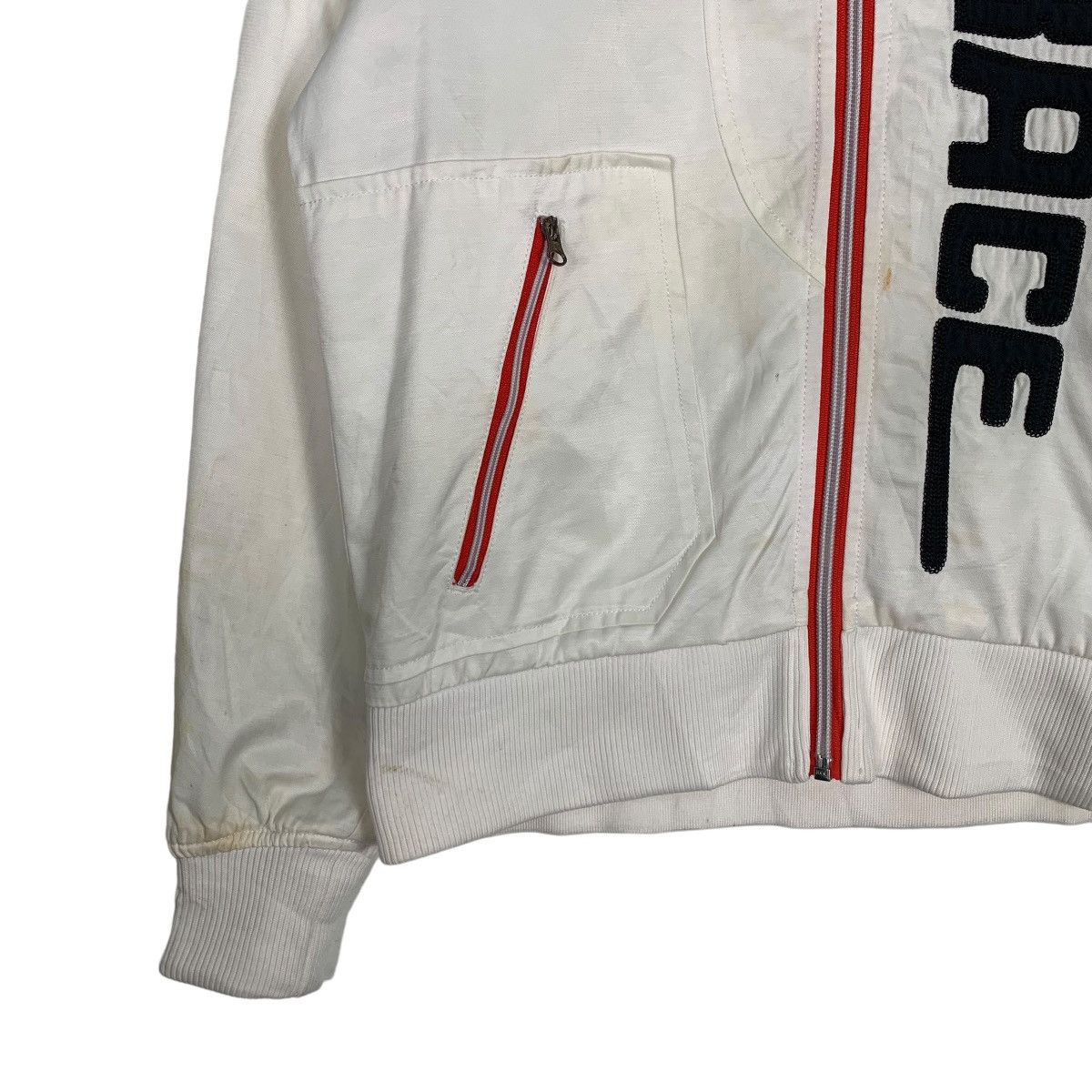 Japanese Brand R&S RACE BIG LOGO ZIPPER JACKET #0079-C5 Size US S / EU 44-46 / 1 - 4 Thumbnail