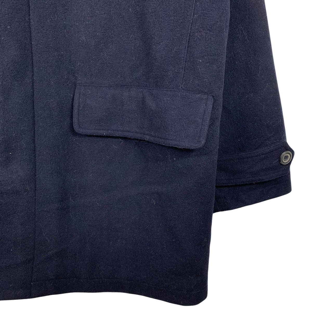 Ermenegildo Zegna ERMENEGILDO ZEGNA Italian Designer Wool Long Coat Jacket Size US XL / EU 56 / 4 - 6 Thumbnail