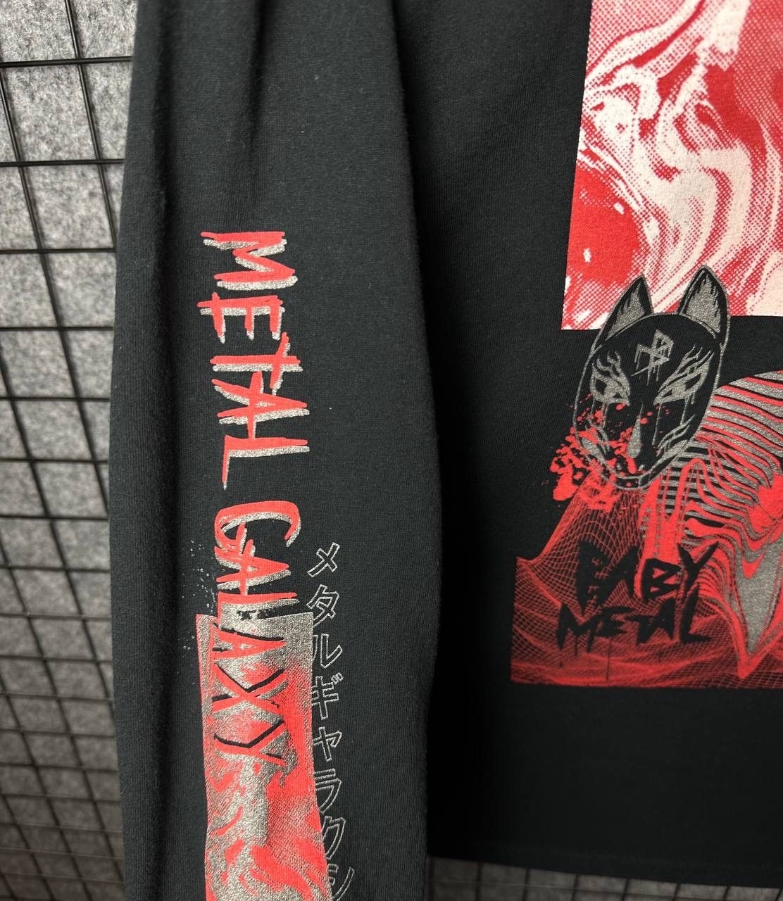 Band Tees Baby metal long sleeve rock galaxy size Large Size US L / EU 52-54 / 3 - 6 Thumbnail