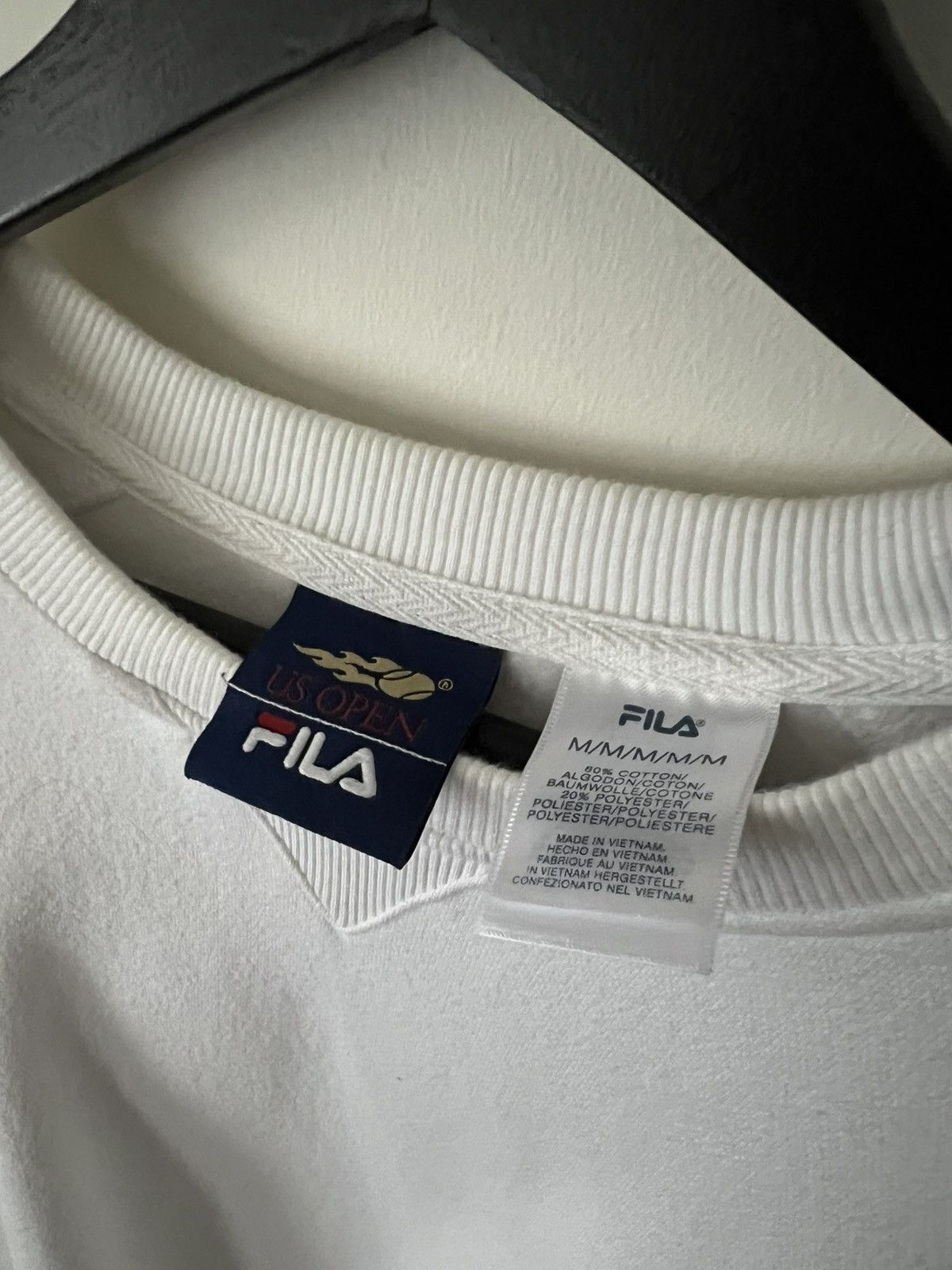 Fila Fila US Open 2003 Crewneck Sweater Size US M / EU 48-50 / 2 - 4 Thumbnail