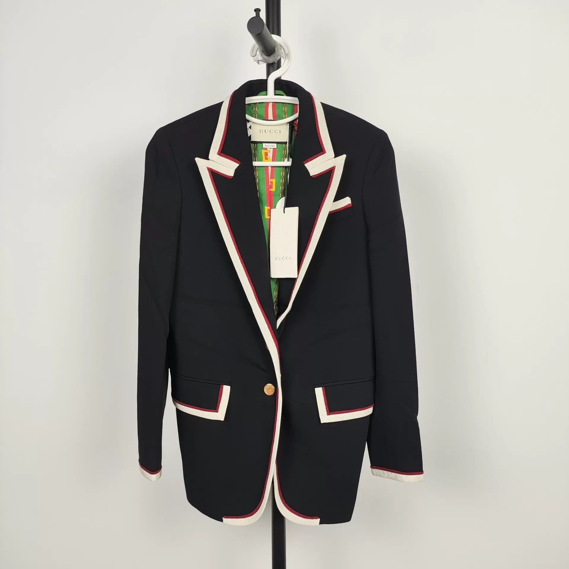 Gucci Gucci 251112LXYZF04 Black 38 Blazer New With Tags Size XS / US 0-2 / IT 36-38 - 1 Thumbnail