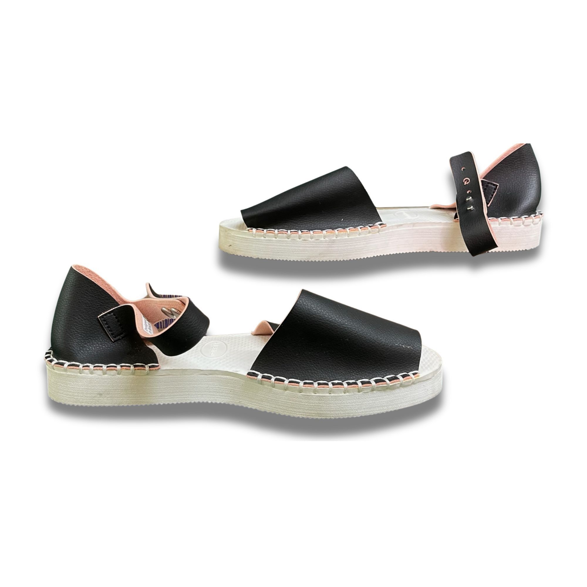 Other Havaianas Origine Platform Sandals Black & Pink Size 6 Styli Size US 6 / IT 36 - 3 Thumbnail