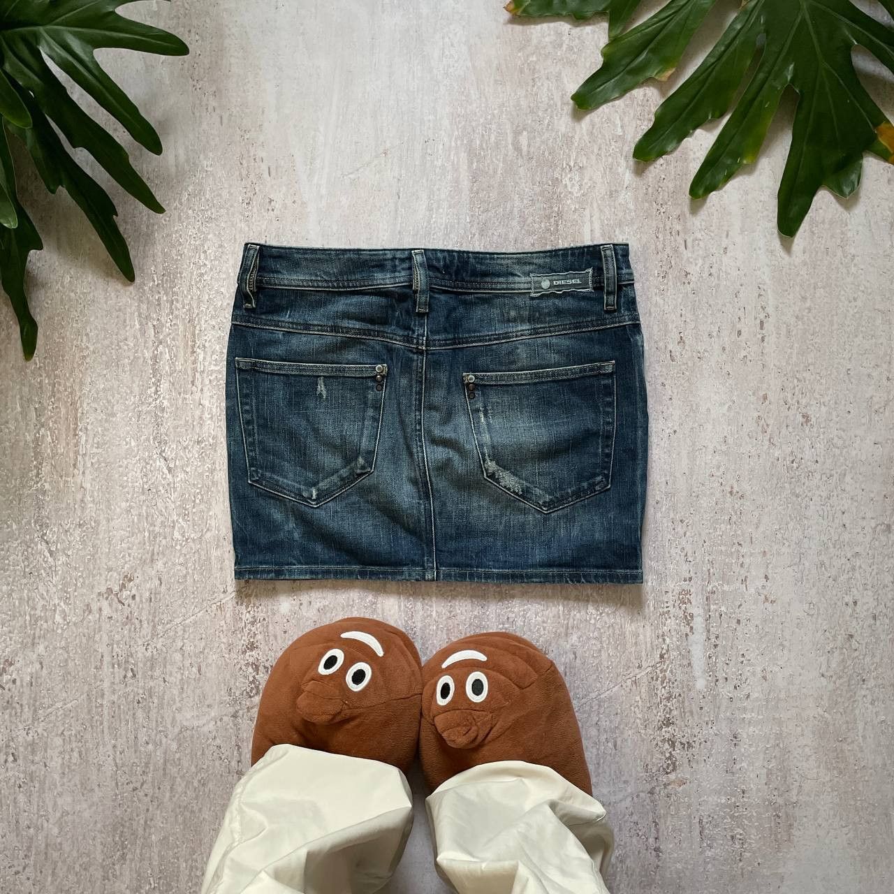 Diesel × Japanese Brand × Vintage VINTAGE Y2K DIESEL AMAZING CARGO FADED MINI SKIRT Size 27" / US 4 / IT 40 - 2 Thumbnail