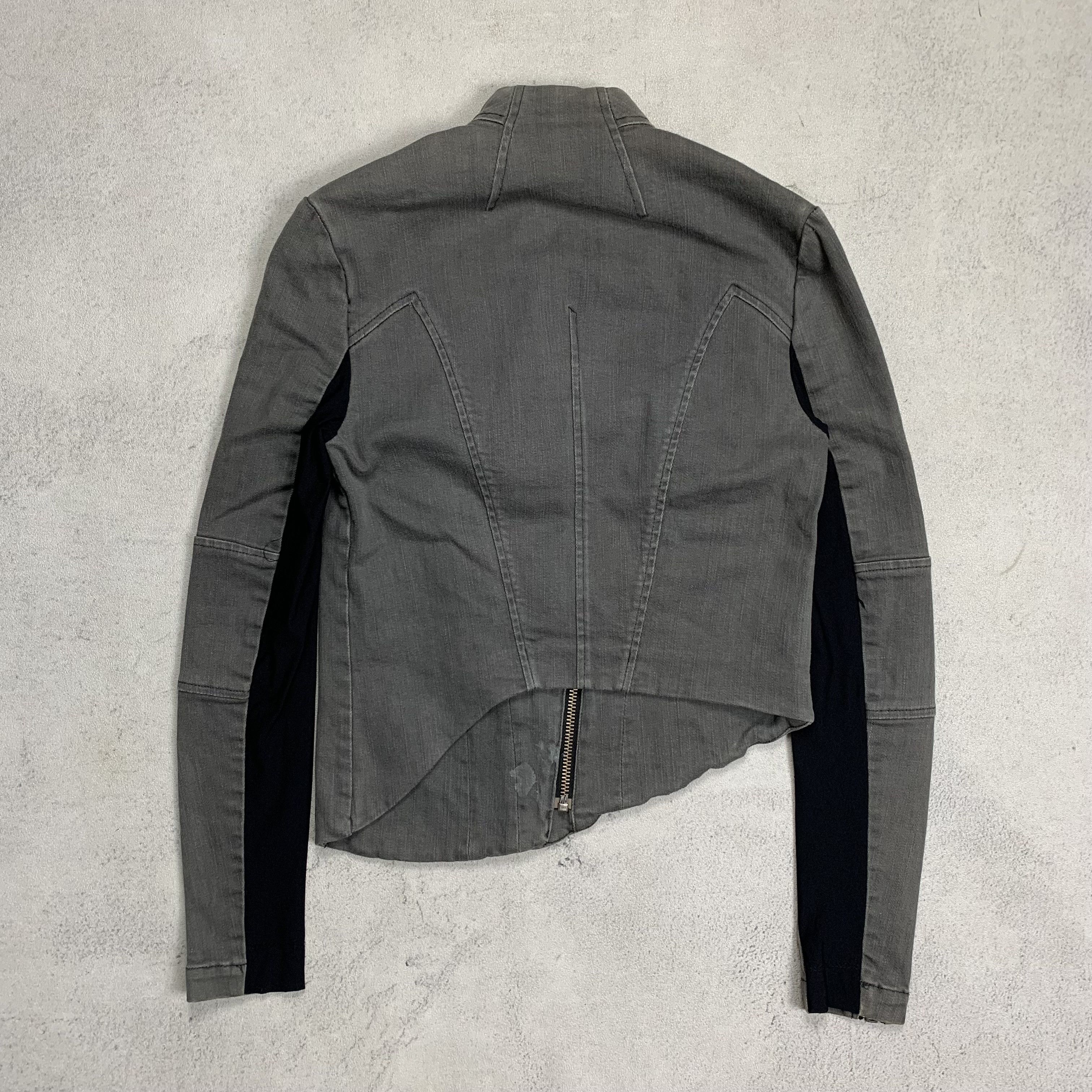 Helmut Lang Helmut Lang Asymmetrical Biker Jacket Size S / US 4 / IT 40 - 6 Thumbnail