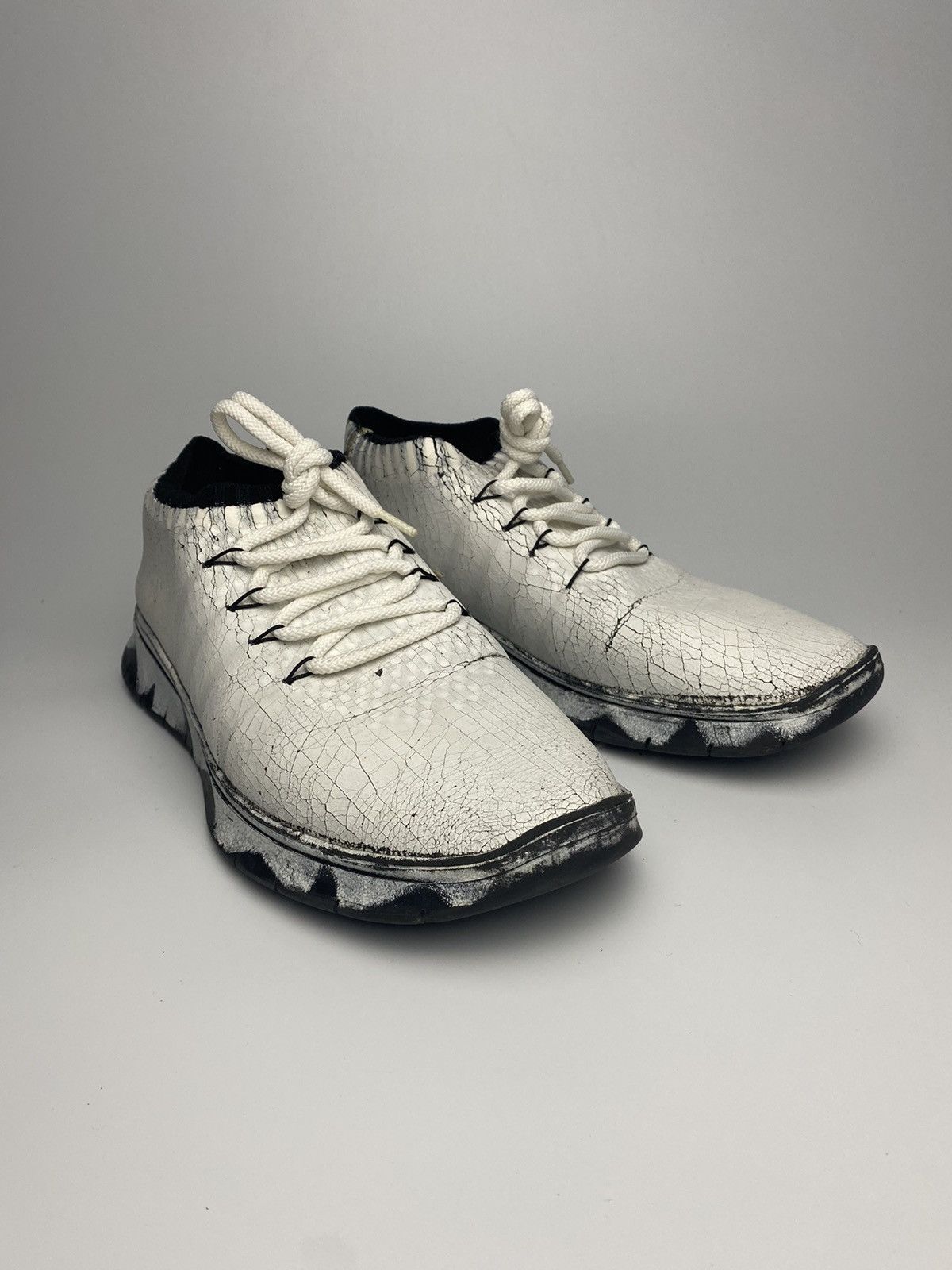 Maison Margiela Maison Margiela Crack-Up Sneakers Size 11-12 Size US 11 / EU 44 - 1 Thumbnail
