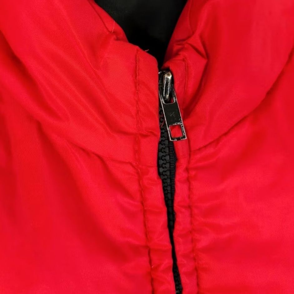 Vintage VINTAGE Pacific Trail Puffer Jacket Mens Size L Red 80s Goose Down Nylon Zip Winter Ski Streetwear Size US L / EU 52-54 / 3 - 3 Thumbnail