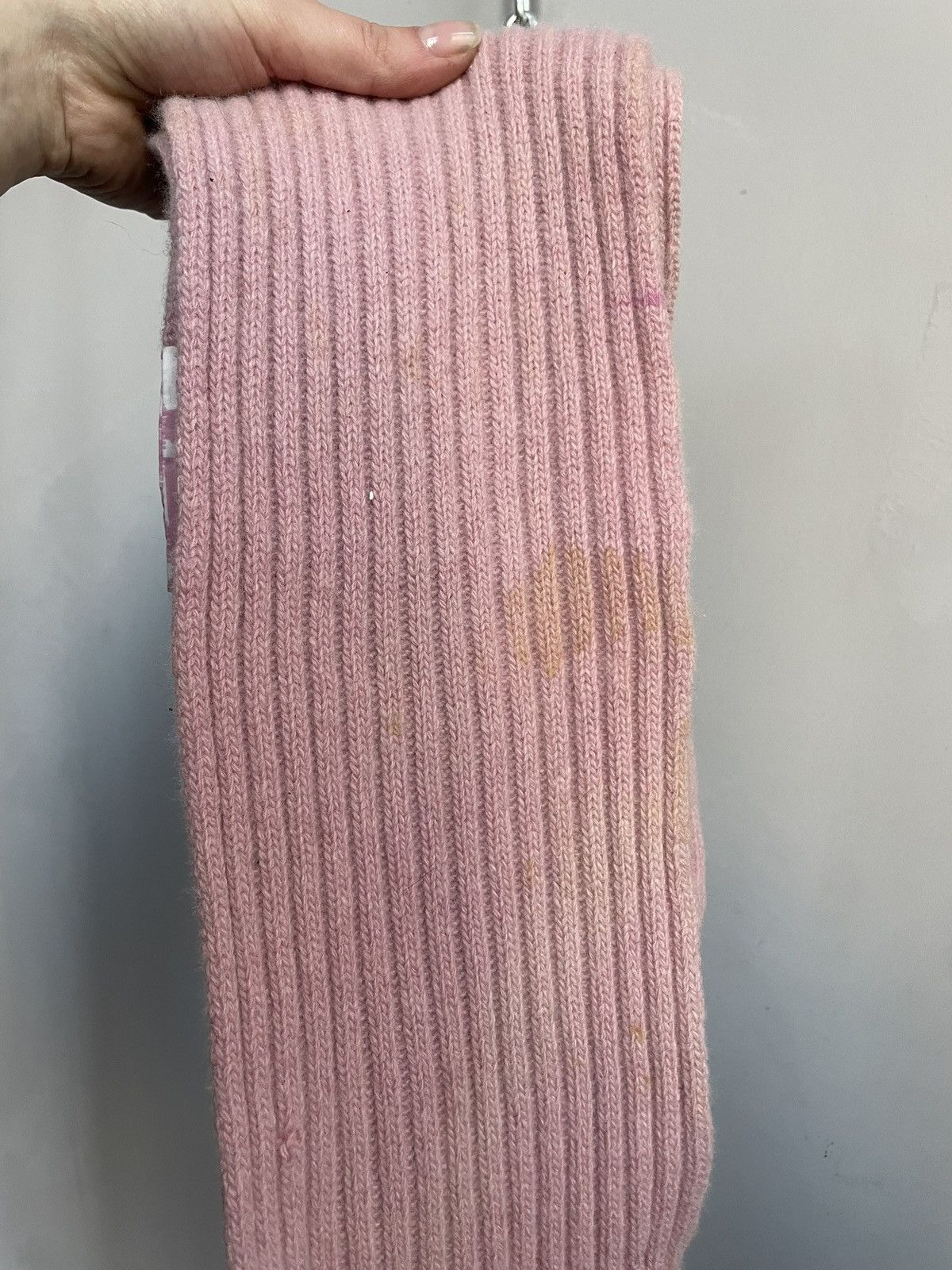 Dior Pink Dior Scarf Bigo Logo Monogram Cashmere 138cm Size ONE SIZE - 3 Thumbnail