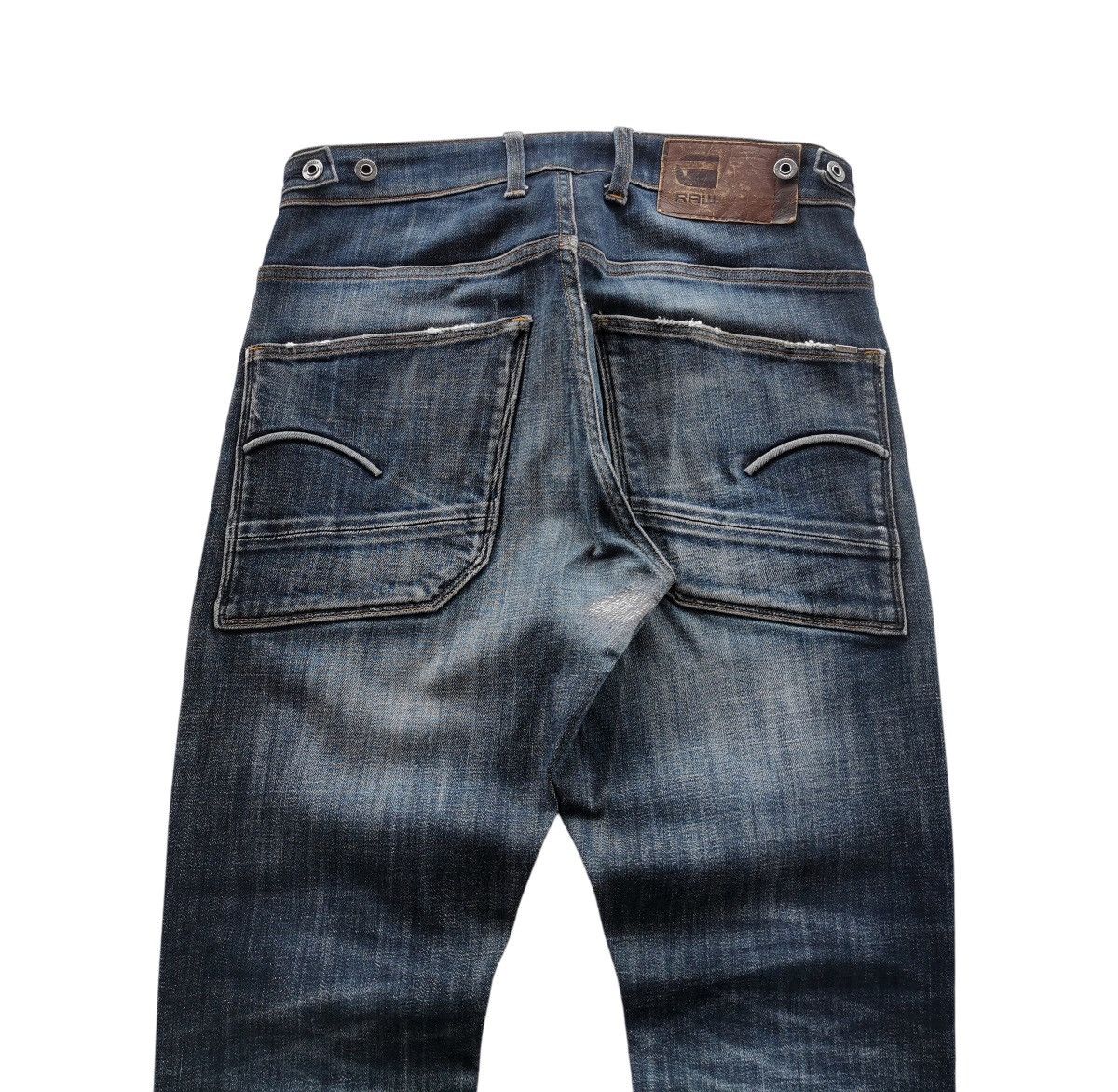 G-Star G Star Raw Holmer Tapered Stretch Denim Jeans Size US 30 / EU 46 - 4 Thumbnail