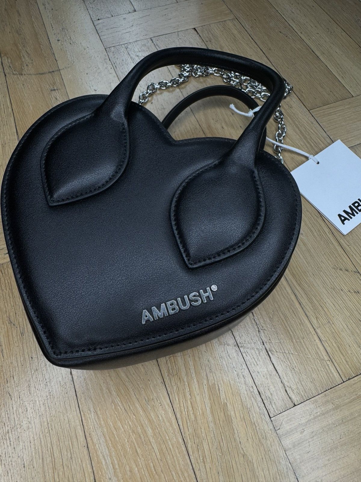Ambush Design AMBUSH HEART BAG BLACK Size ONE SIZE - 4 Thumbnail