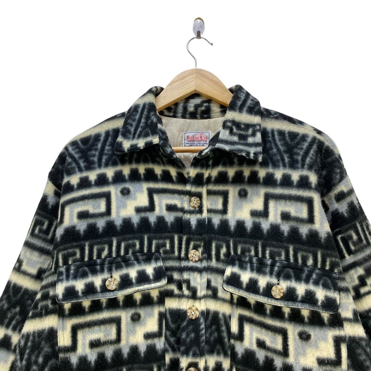In The Attic 🔥Vintage MacHope Overprint Shirt Jacket Size US M / EU 48-50 / 2 - 3 Thumbnail