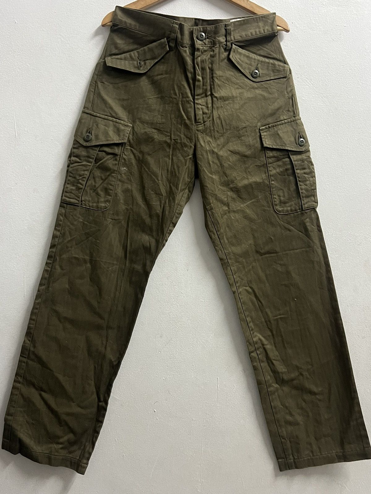 Japanese Brand Black rebel tactical pants Japan rare designer for sample Size US 32 / EU 48 - 1 Thumbnail