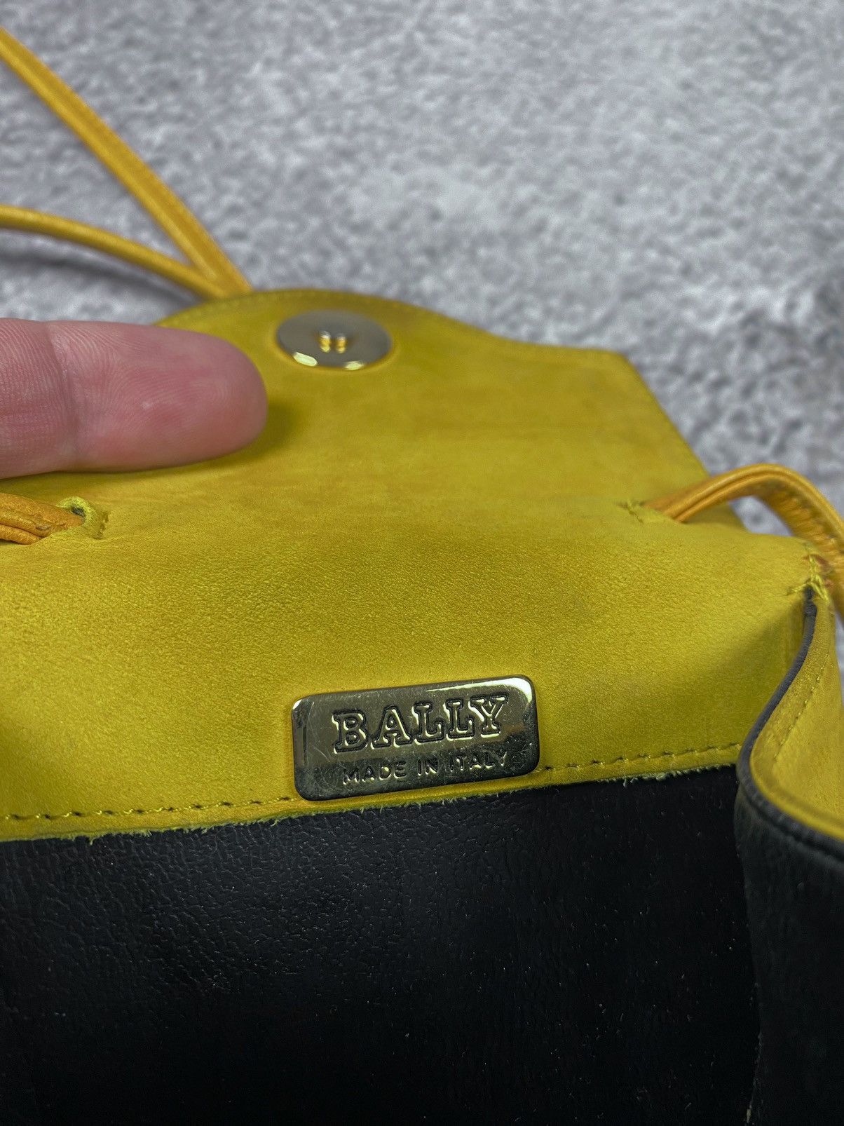 Bally × Vintage Bally Vintage Leather Mini Bag Size ONE SIZE - 11 Thumbnail