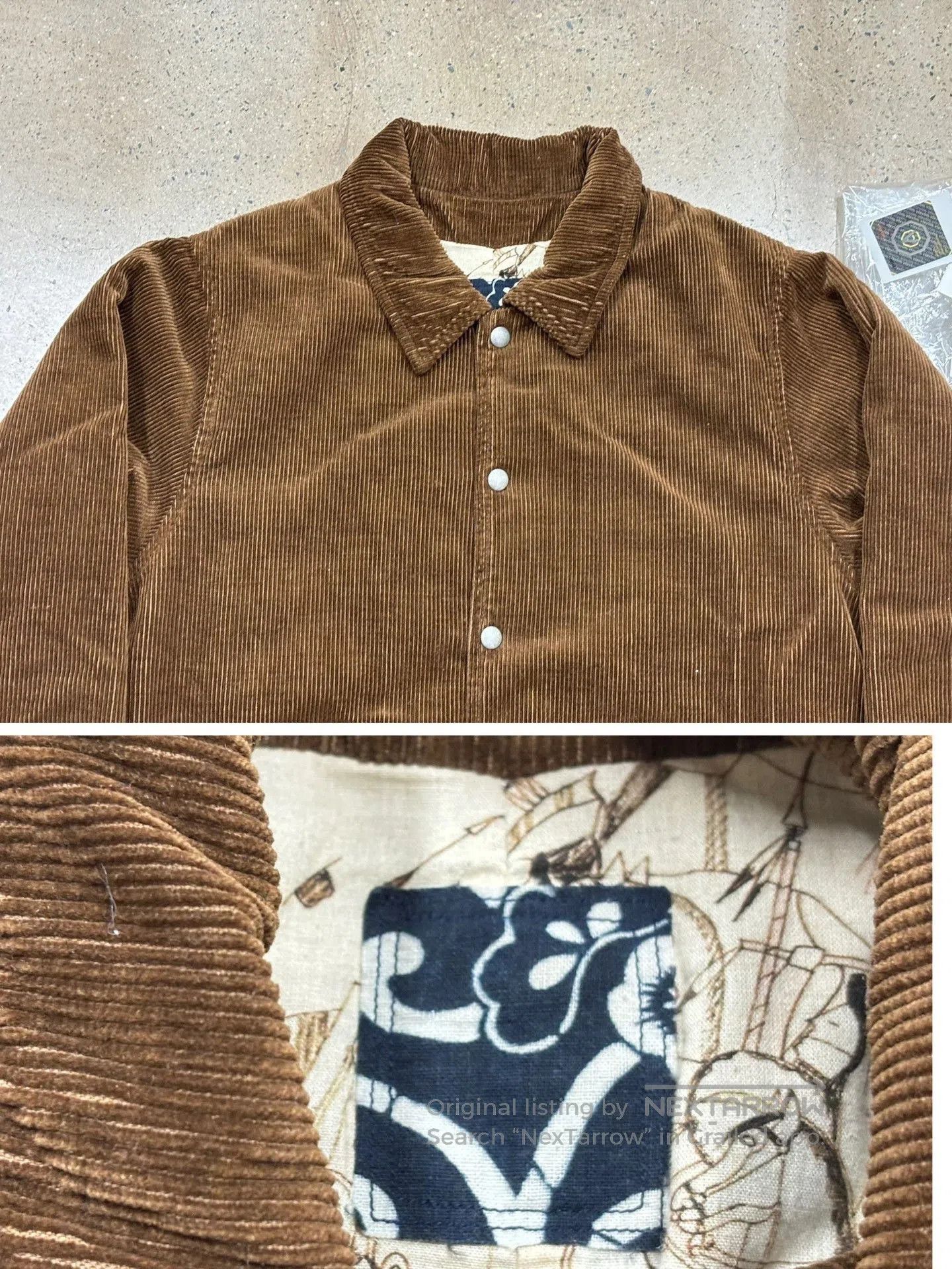 Visvim Visvim Corduroy Coach Jacket. Size US S / EU 44-46 / 1 - 5 Thumbnail