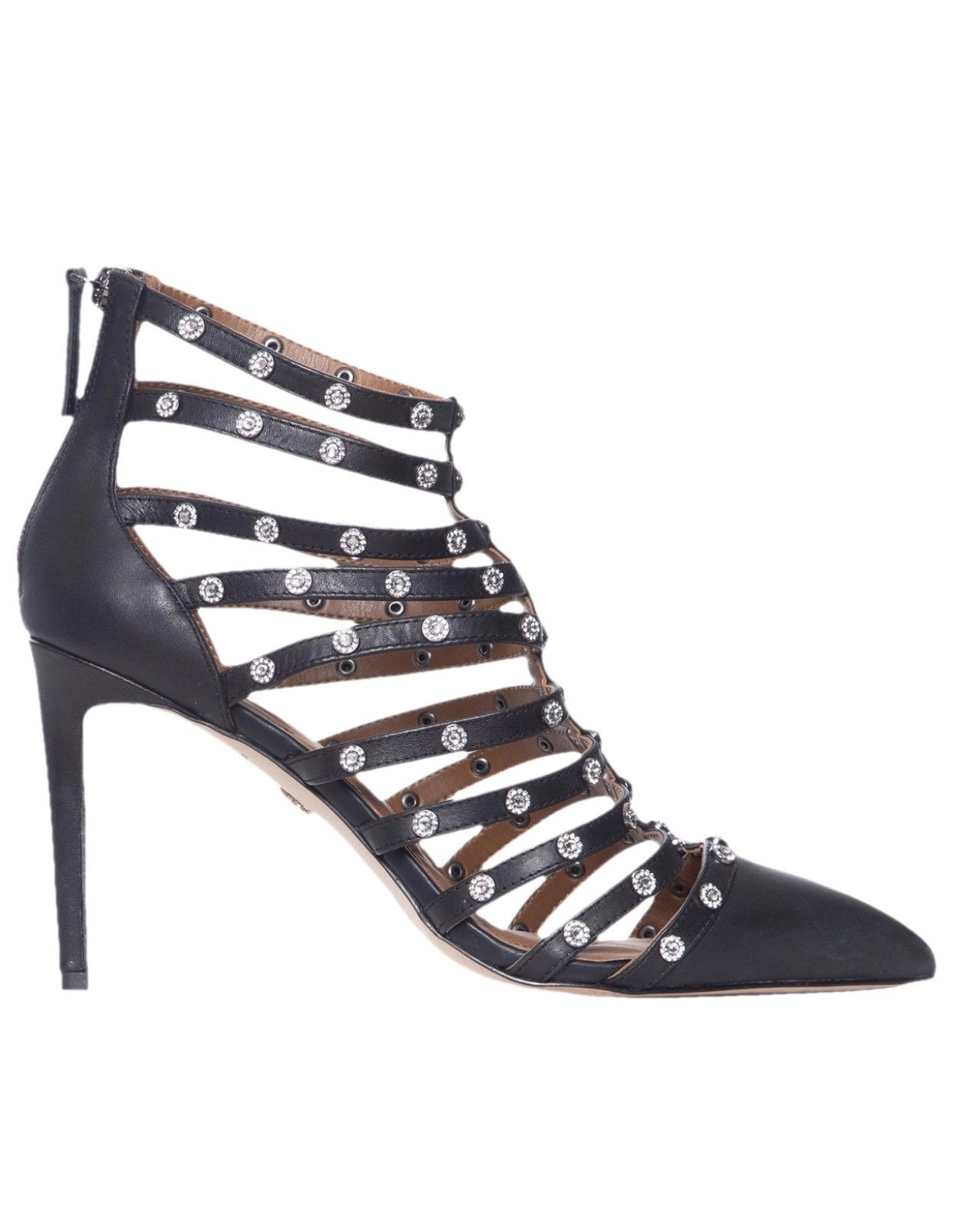 Kurt Geiger Kurt Geiger black Crystal sz 41.5 worn by Paris Hilton Size US 10.5 / IT 40.5 - 6 Thumbnail