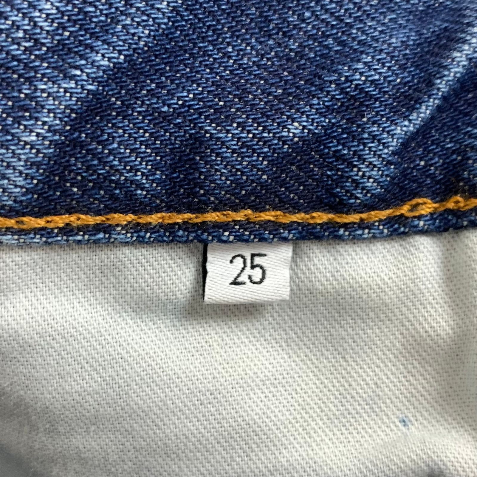 Boyish Boyish Tommy High Rise Straight Denim Jeans Button Fly 25 Size 25" / US 0 / IT 36 - 6 Thumbnail