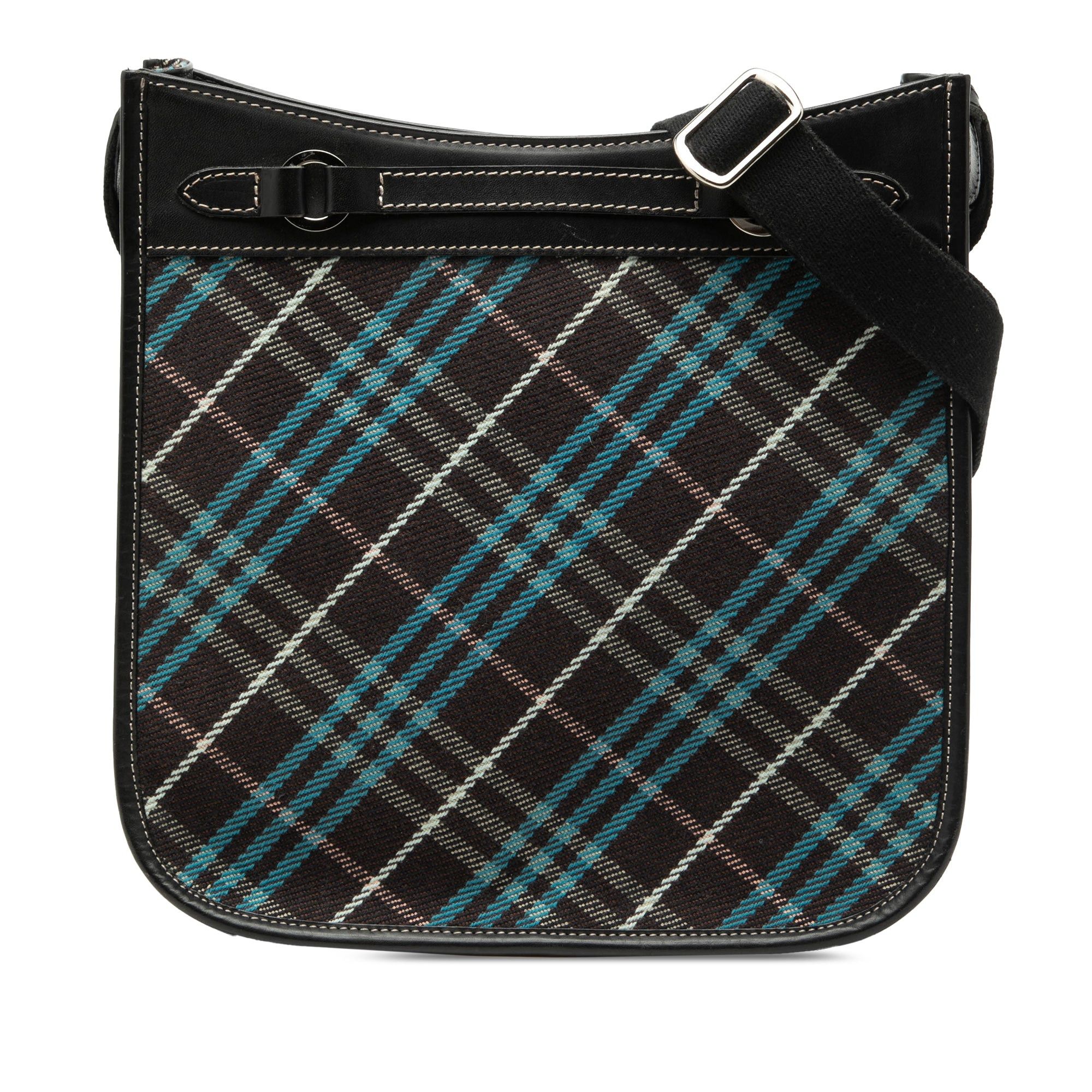 Burberry Nova Check Canvas Crossbody Size ONE SIZE - 1 Thumbnail