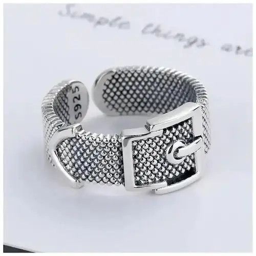 Jewelry Vintage Big Belt Antique Knuckle Rings Size ONE SIZE - 2 Thumbnail