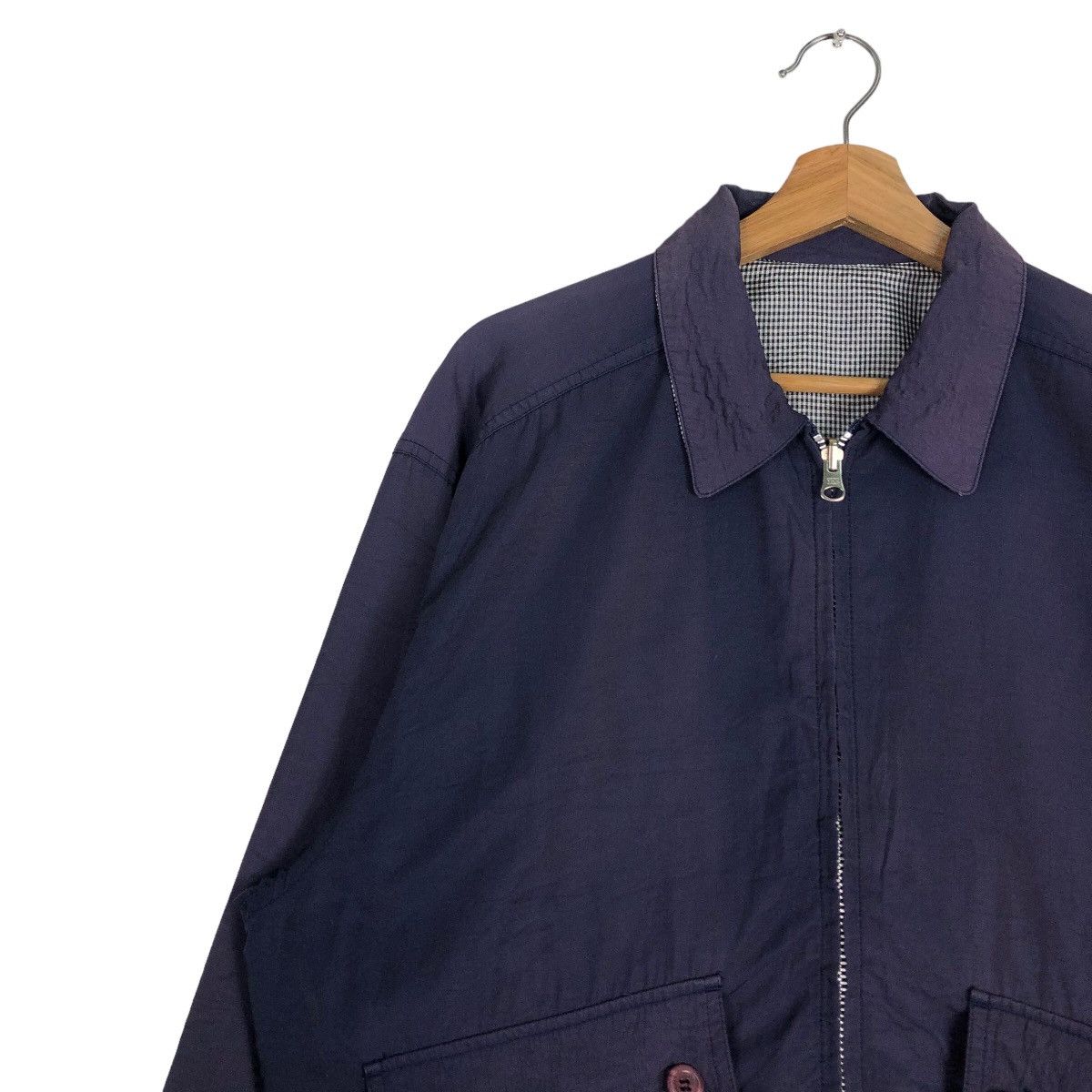 Japanese Brand 🔥Vtg Reversible Bomber Jacket Lautreamont Issey Miyake Size US M / EU 48-50 / 2 - 8 Thumbnail