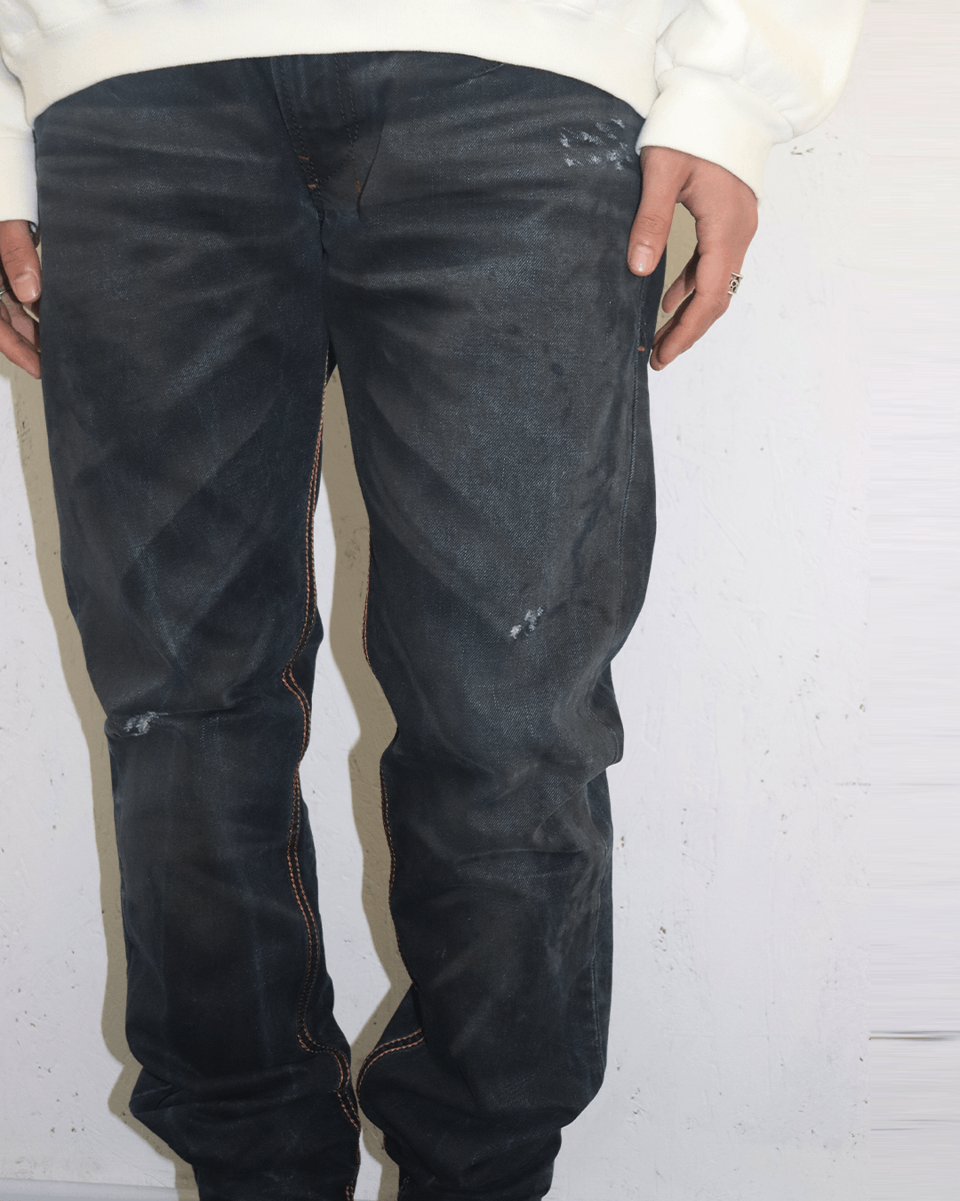 Diesel Diesel Slim Skinny Washed Denim Jeans Size US 32 / EU 48 - 4 Thumbnail