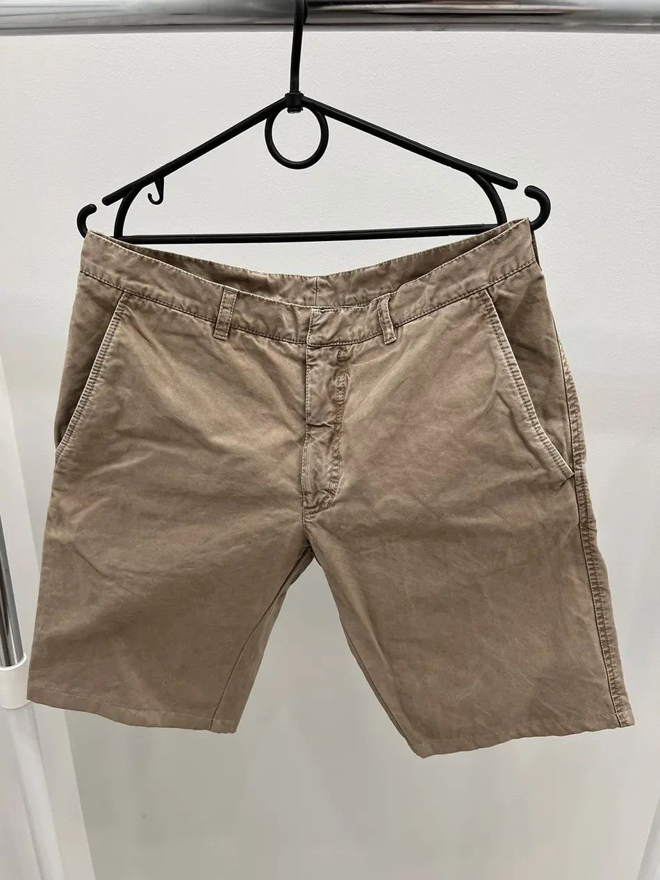 Prada Prada Brown Leather Label Shorts Size US 30 / EU 46 - 1 Thumbnail