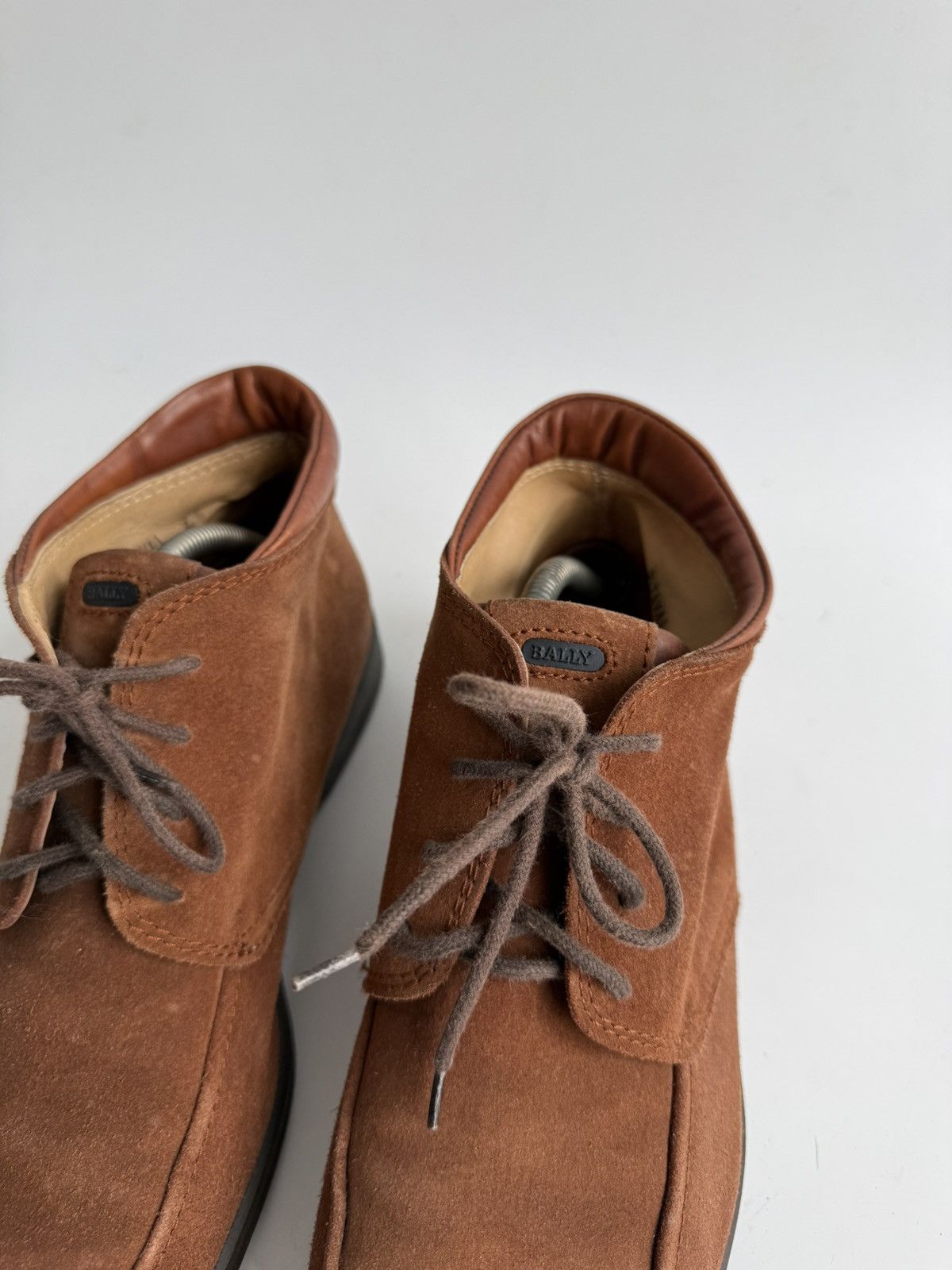 Bally Bally Pitaval Suede Chukka Boots Brown Made in Italy Men's Size US 10 / EU 43 - 8 Thumbnail