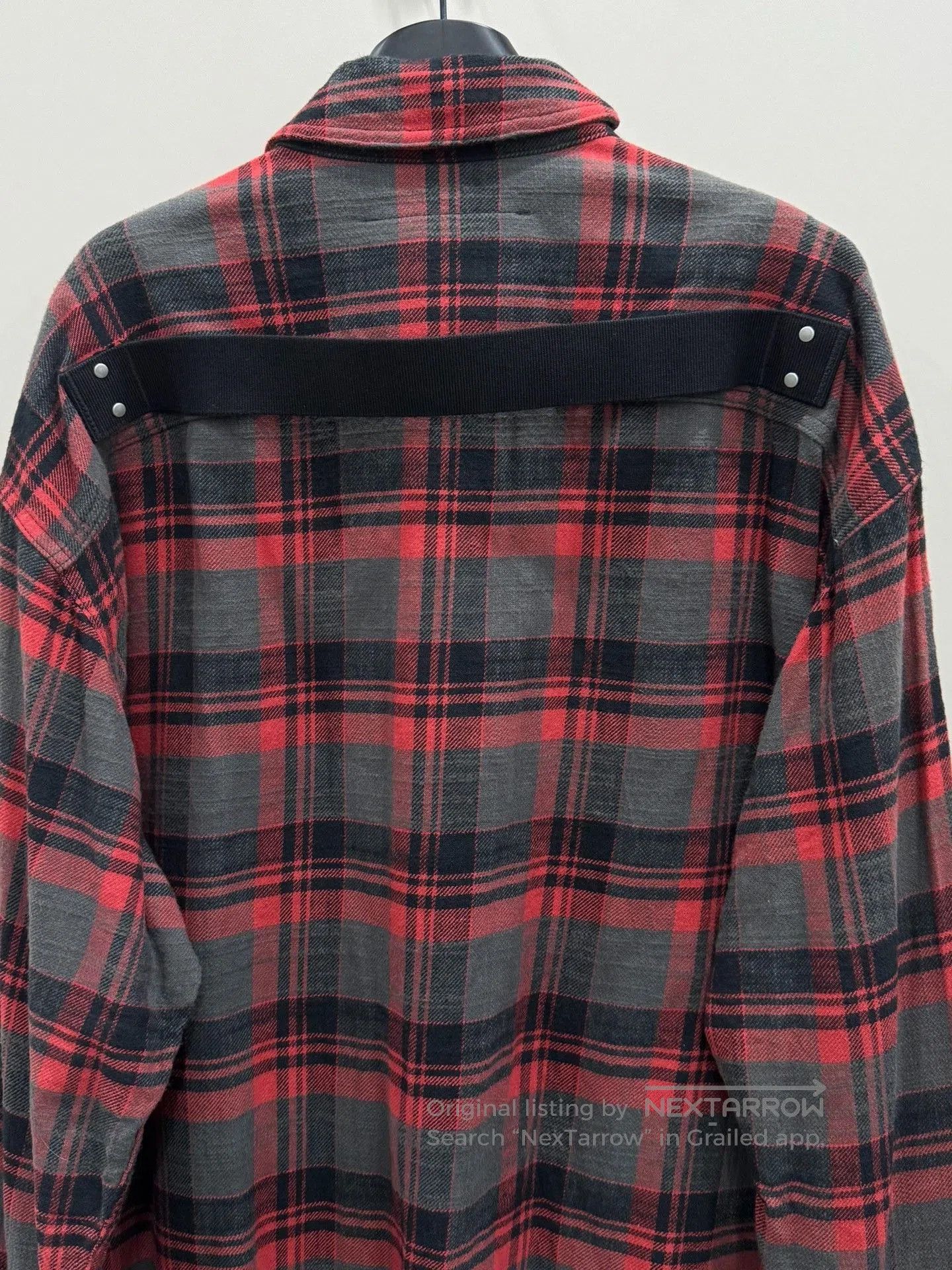 Rick Owens Drkshdw Rick Owens Drkshdw Distressed Plaid Shirt. Size US M / EU 48-50 / 2 - 4 Thumbnail