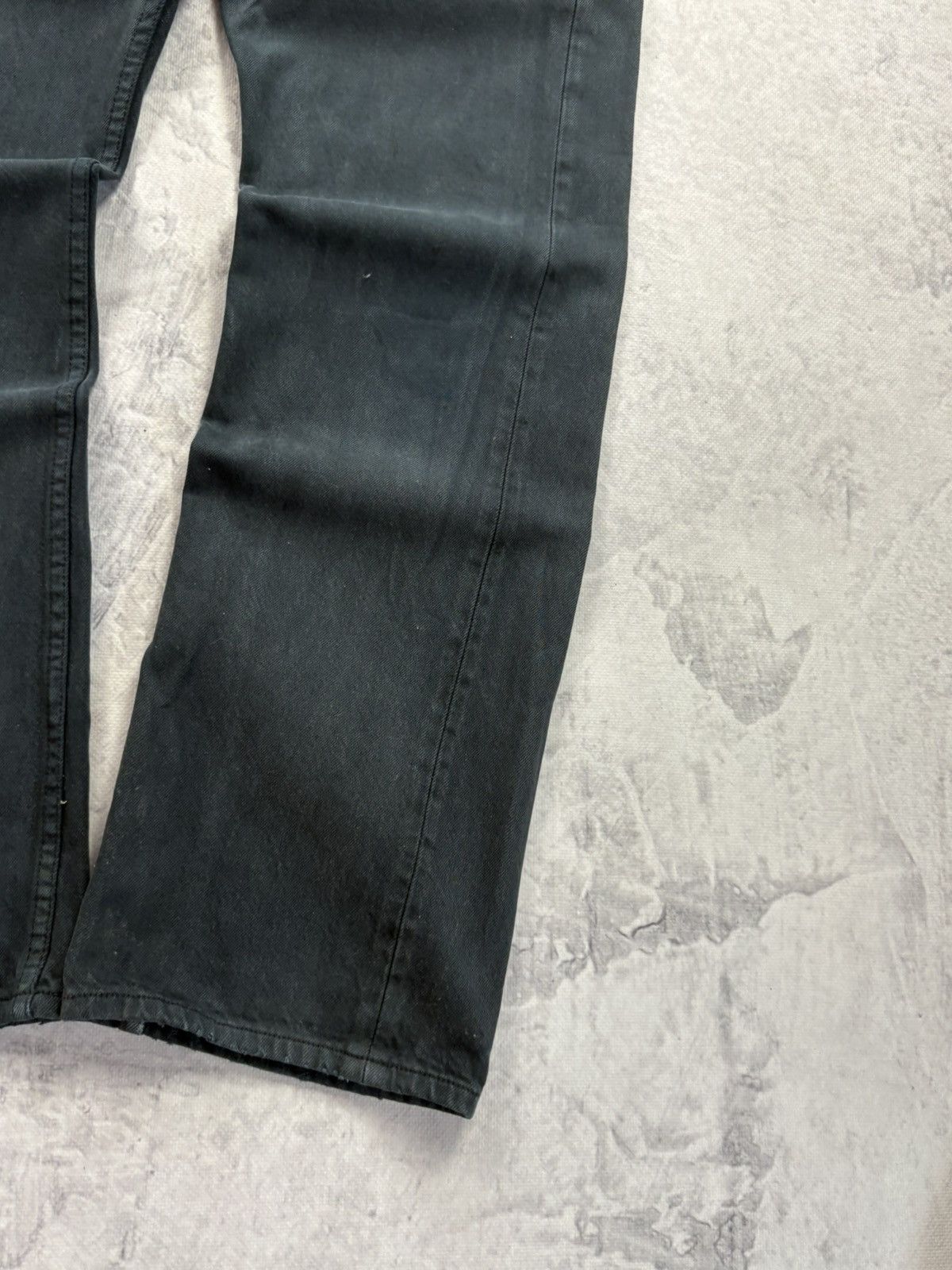 Levi's Vintage Levis 501 Denim jeans washed black pants retro Y2k Size US 33 - 4 Thumbnail