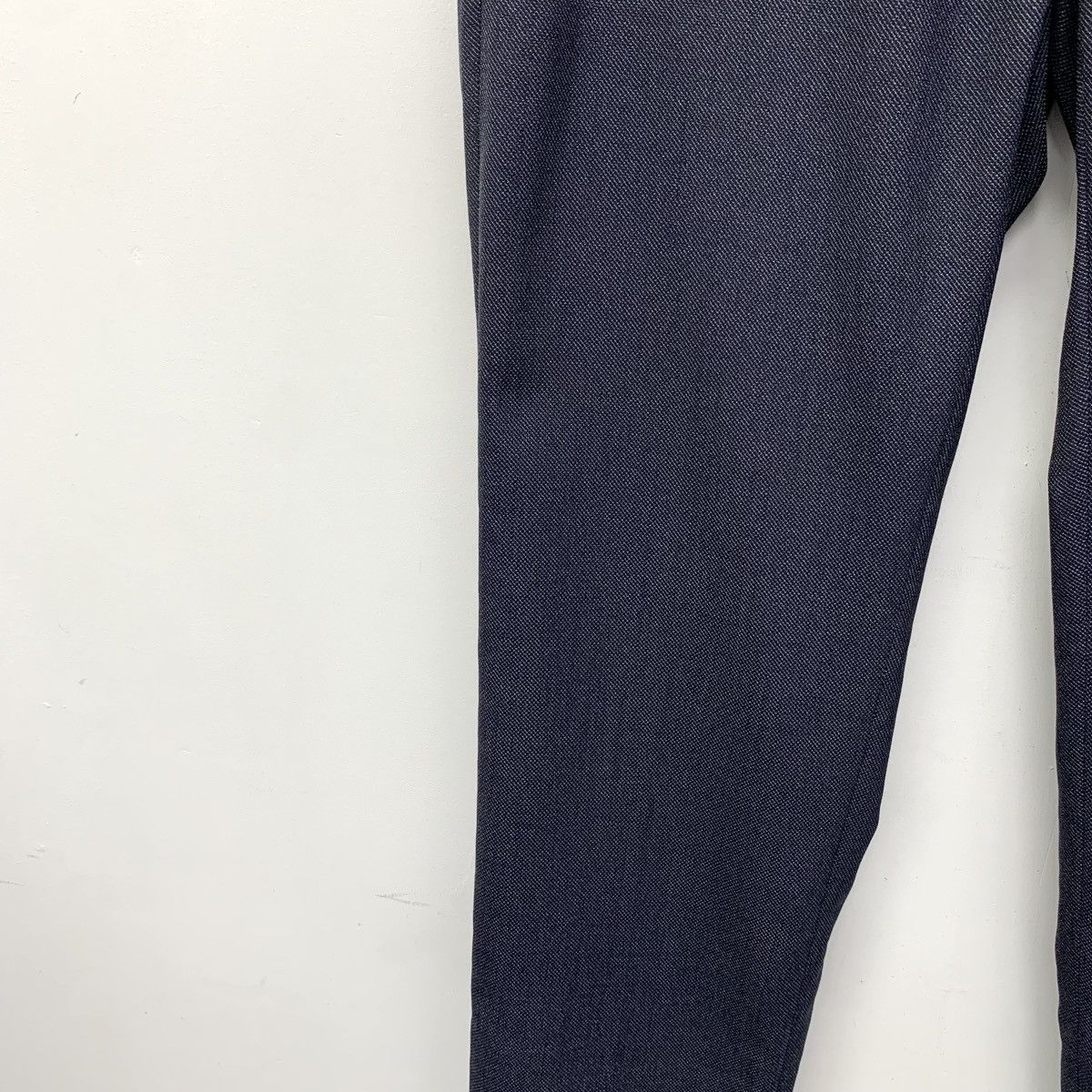 Dior Dior Navy Blue Shimmer Wool Casual Suit Pants K26WX Size US 30 / EU 46 - 4 Thumbnail
