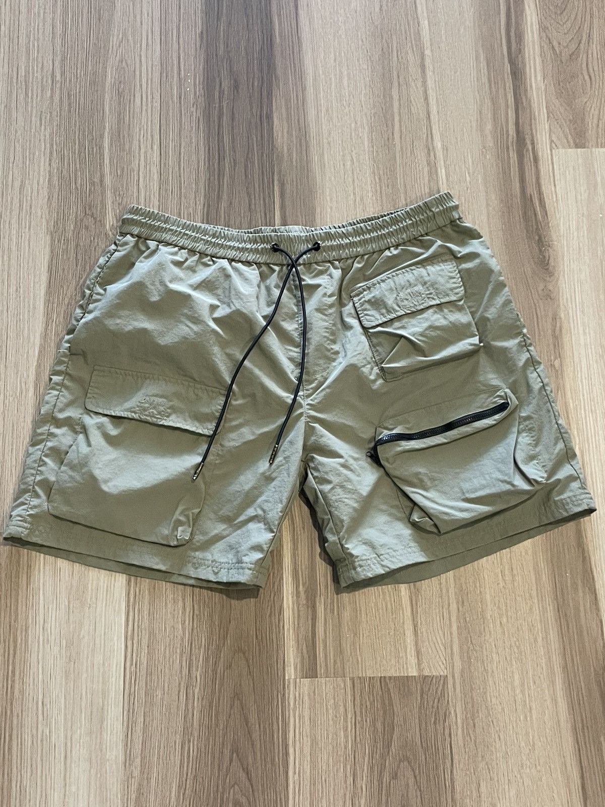 RLC Utility Nylon Cargo Shorts Size L