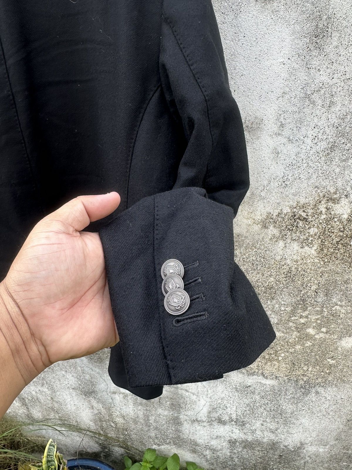 Maison MIHARA YASUHIRO Miharayasuhiro wool Blazer Size 48S - 4 Thumbnail