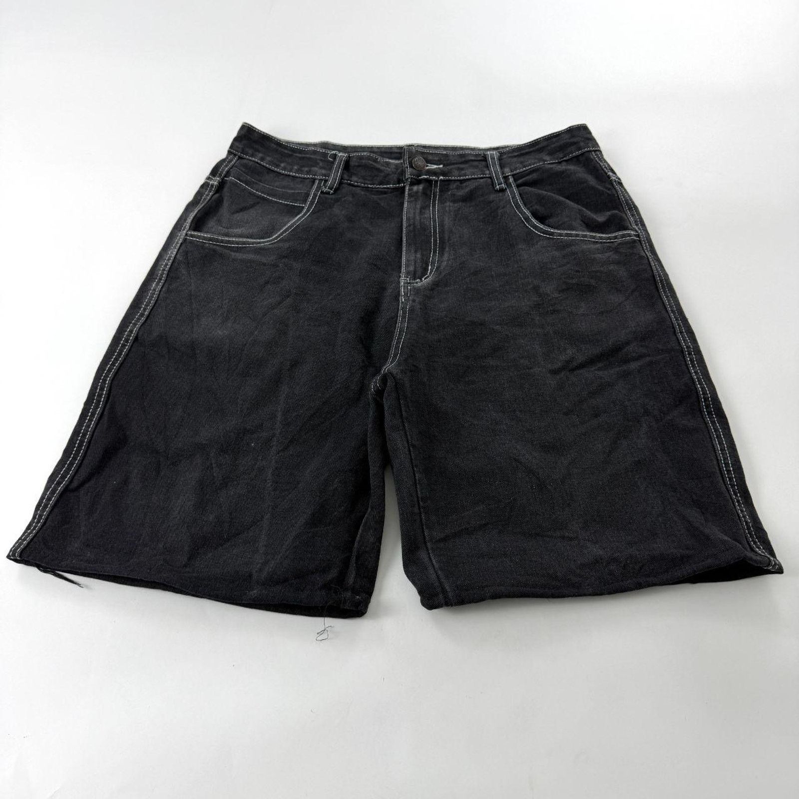 Diesel × Vintage Archive Baggy Jorts 3/4 Orange Jean Shorts | Grailed
