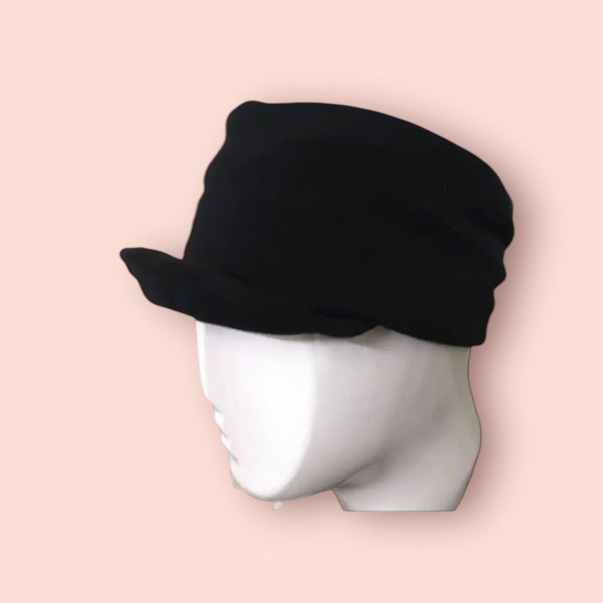 Japanese Brand WEGO JAPAN PLEATED WOMEN CABBIE NEWSBOY HAT Size ONE SIZE - 3 Thumbnail