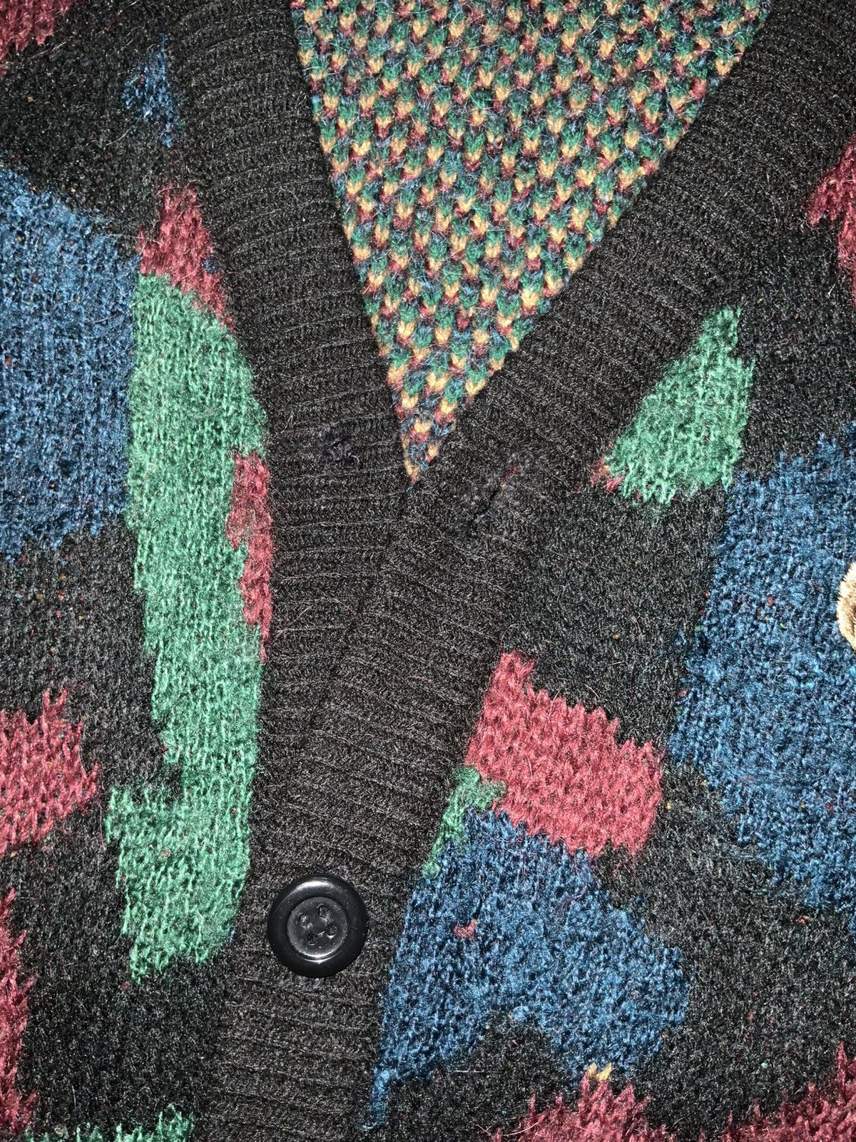 Vintage VTG BMAX Chimayo Mohair Wool Knit Cardigan Sweater Vest Size US M / EU 48-50 / 2 - 7 Thumbnail