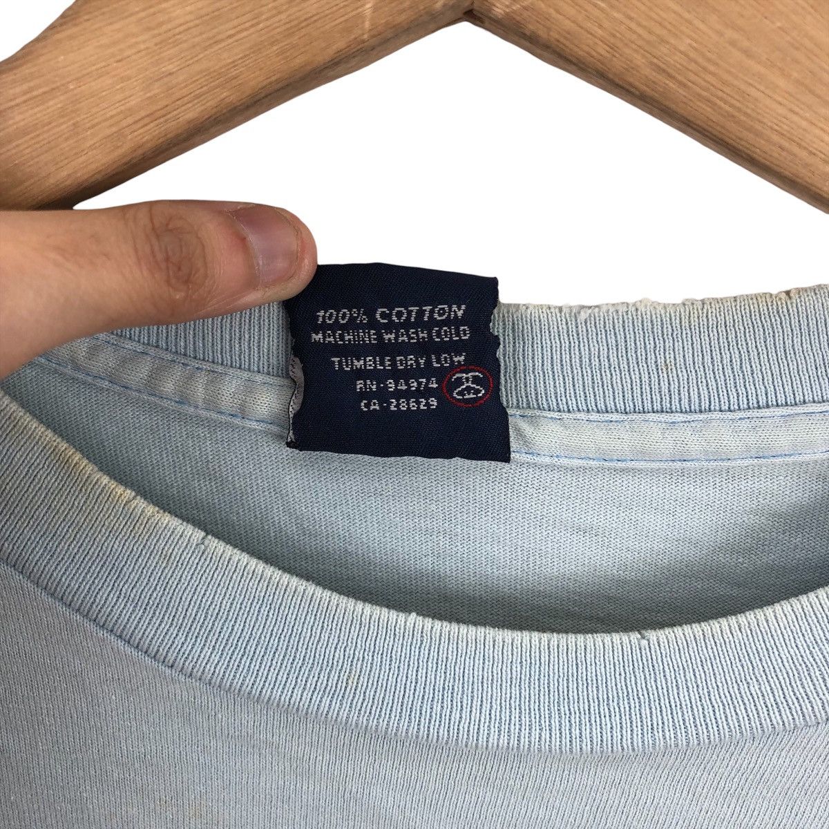 Stussy Vintage 90s Distressed Faded OLD STUSSY T-Shirt Size US M / EU 48-50 / 2 - 8 Thumbnail