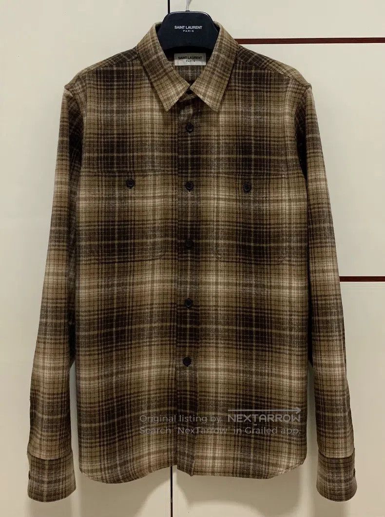 Saint Laurent Paris Saint Laurent Paris Original Double Pocket Yellow Plaid Wo Size US XL / EU 56 / 4 - 1 Thumbnail