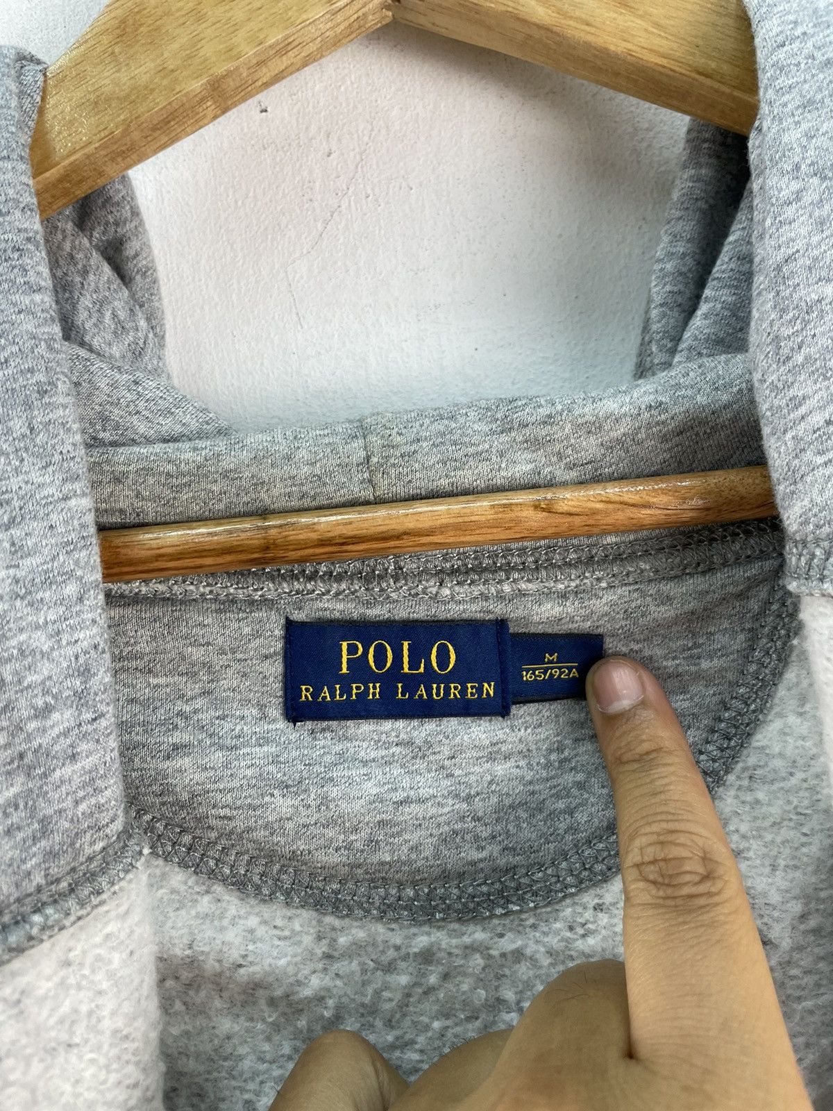 Polo Ralph Lauren Vintage Polo Ralph Lauren Cardigan Sweater Hooded Fits L-XL Size US XL / EU 56 / 4 - 7 Thumbnail