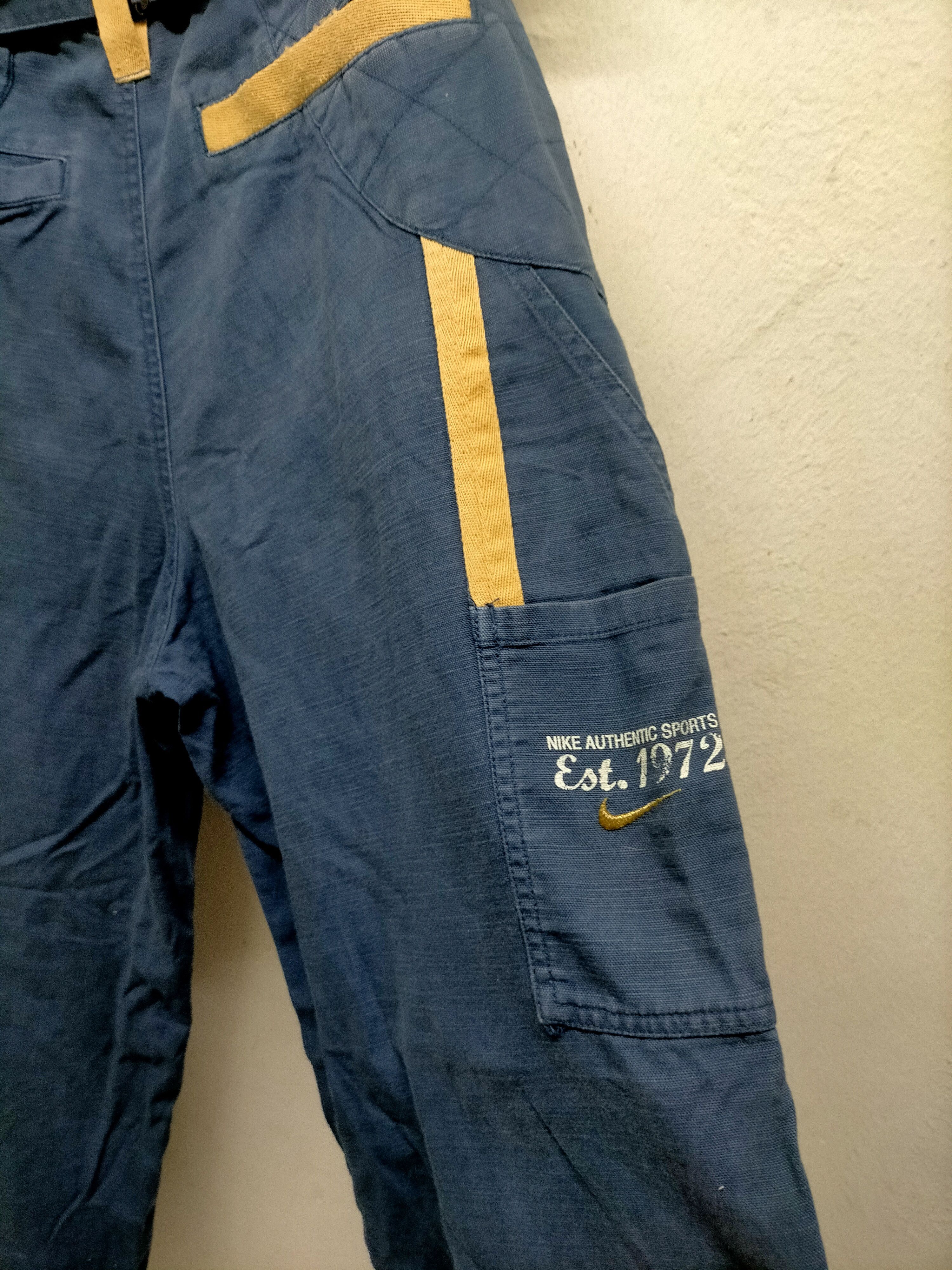 Nike × Vintage 🔥 Y2k 🔥Vintage Nike Carpenter Baggy Pants Size US 33 - 2 Thumbnail