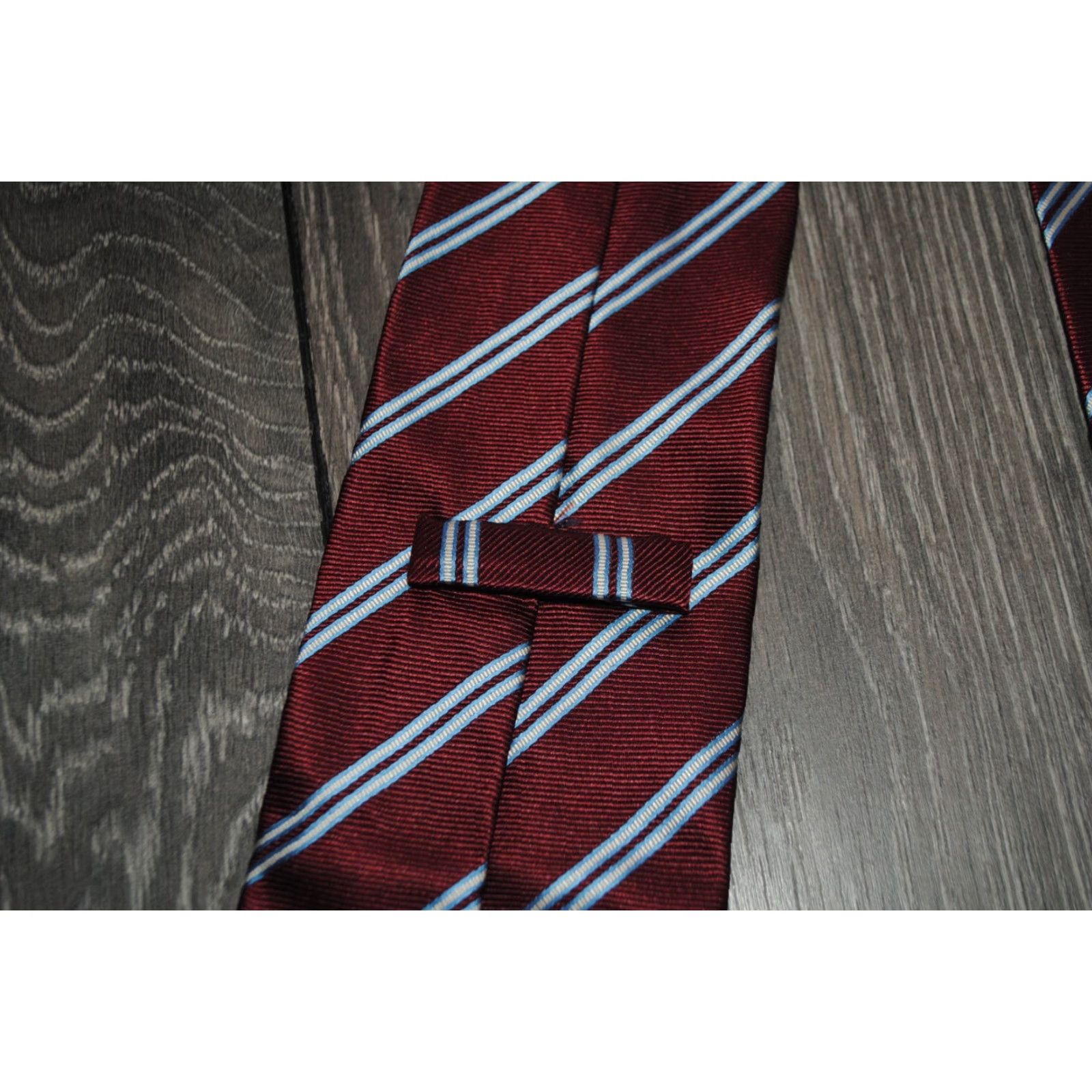 Ermenegildo Zegna ERMENEGILDO ZEGNA MENS SILK DRESS TIE MULTICOLOR STRIPED 100% SILK MINT LUXURY Size ONE SIZE - 7 Thumbnail