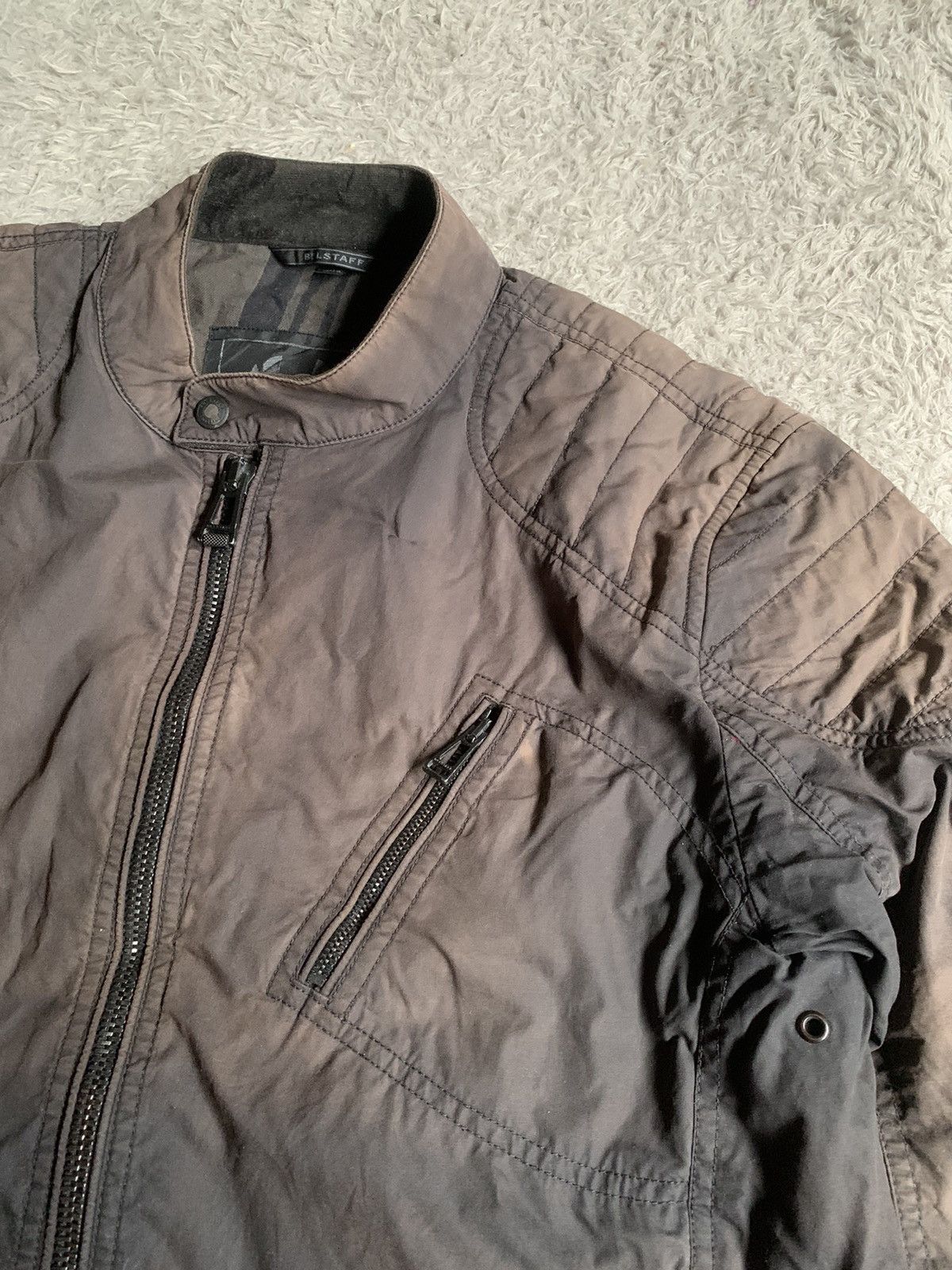 Belstaff Vintage Sunfade Belstaff V Racer Nylon Jacket Size US L / EU 52-54 / 3 - 3 Thumbnail