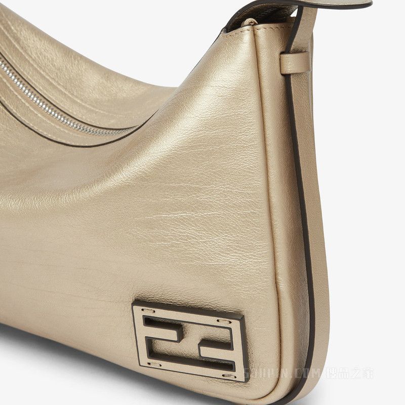 Fendi o1s1wg111125 Size: OS/ Simply Fendi Medium in Golden Size ONE SIZE - 4 Thumbnail