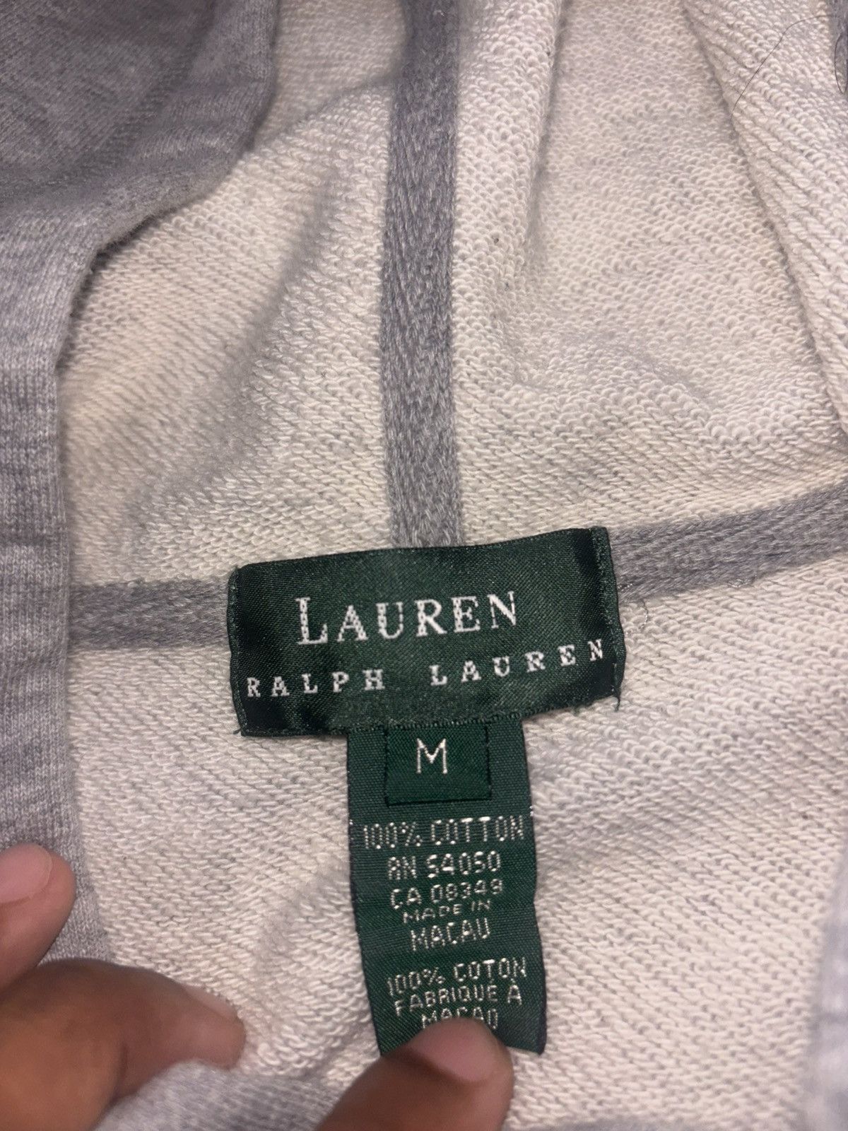 Polo Ralph Lauren Gray Polo Ralph Lauren 67 Hoodie Size US M / EU 48-50 / 2 - 5 Thumbnail