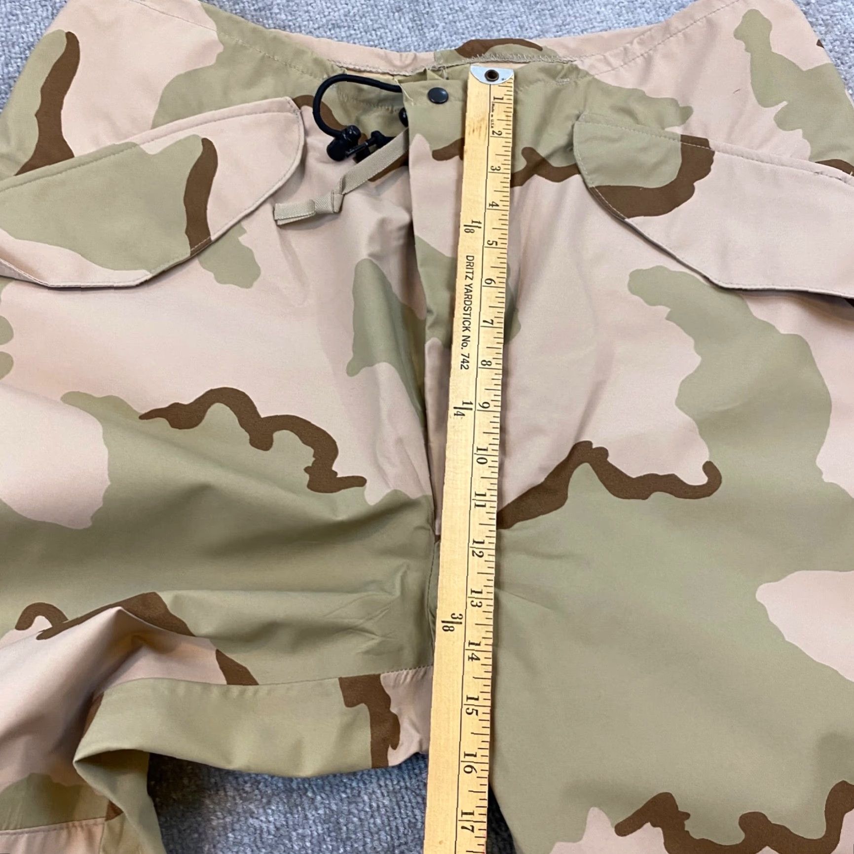 Vintage VINTAGE Gore-Seam Military Army Camo Pants Men Large Long Waterproof Breathable 90s Cargo Trousers Size US 33 - 6 Thumbnail