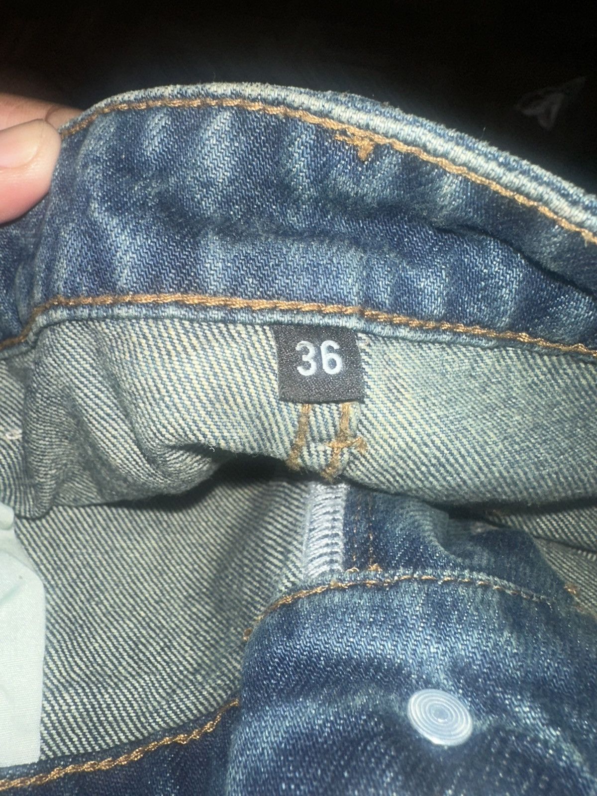 basketcase gallery Basketcase Gallery “Snakeskin” Denim Size US 36 / EU 52 - 5 Thumbnail