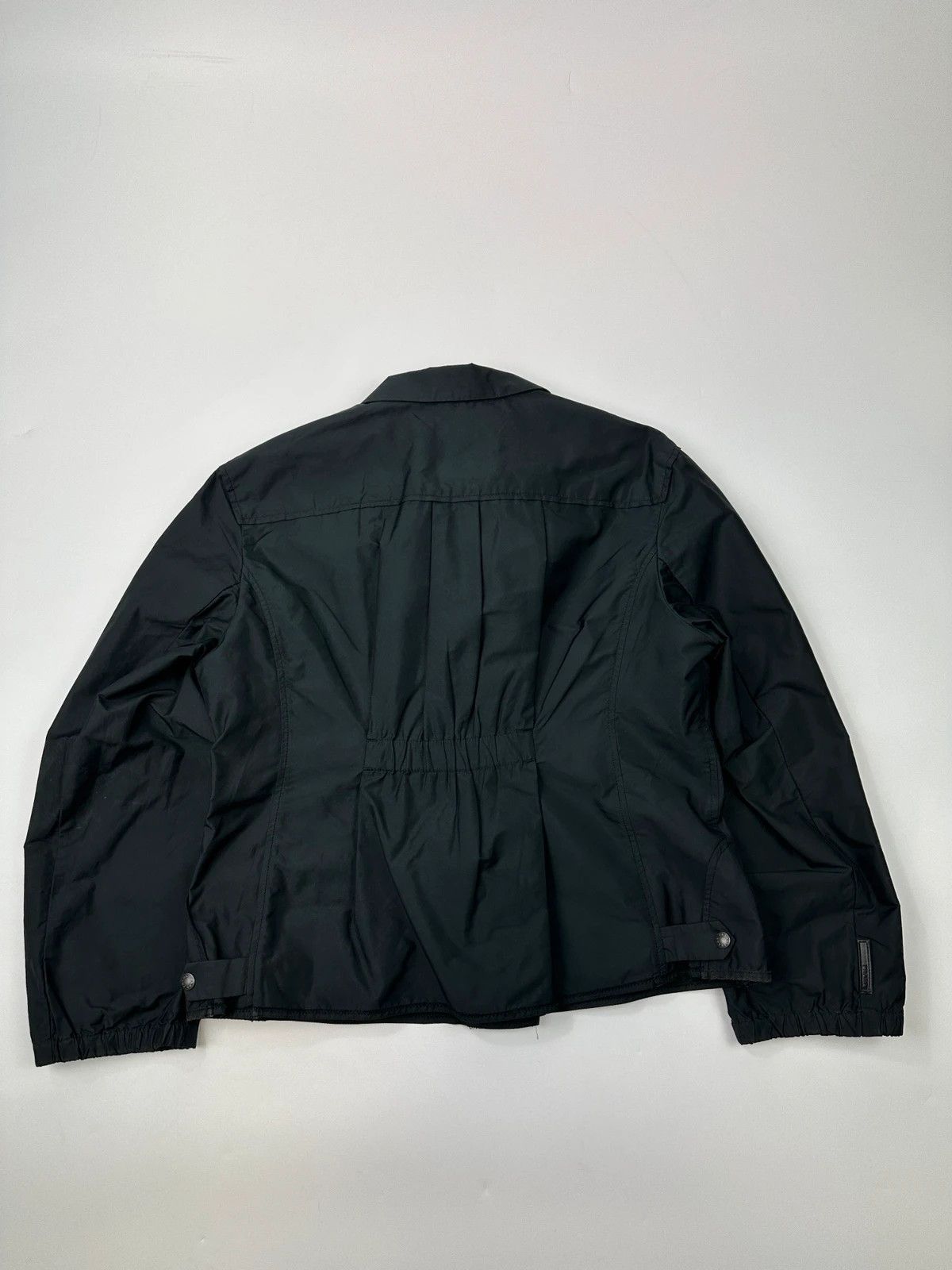 Prada Prada Sport SS2007 Black Cropped Nylon Blazer Jacket Size M / US 6-8 / IT 42-44 - 6 Thumbnail